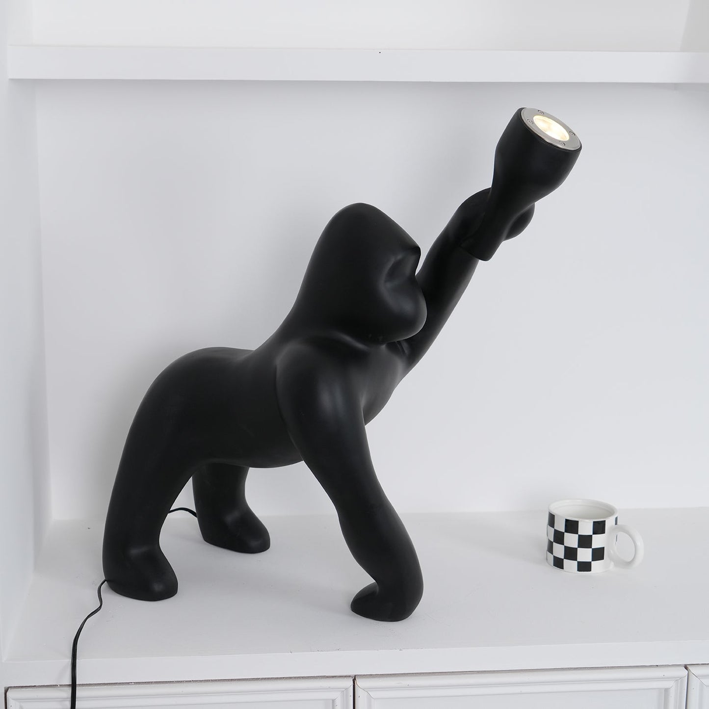 Kong Floor Lamp with Adjustable Arm - Modern LED Lighting
