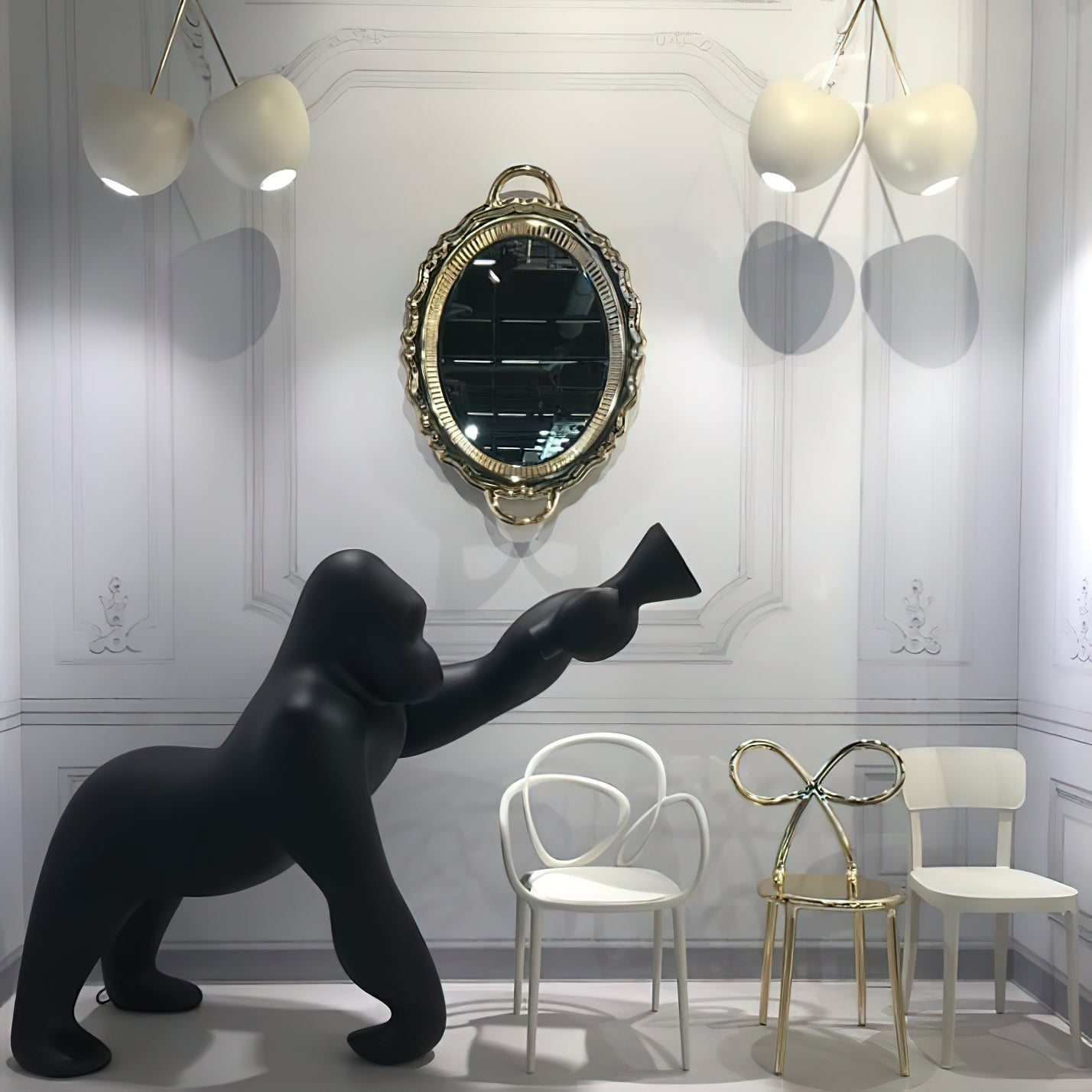 Kong Floor Lamp with Adjustable Arm - Modern LED Lighting