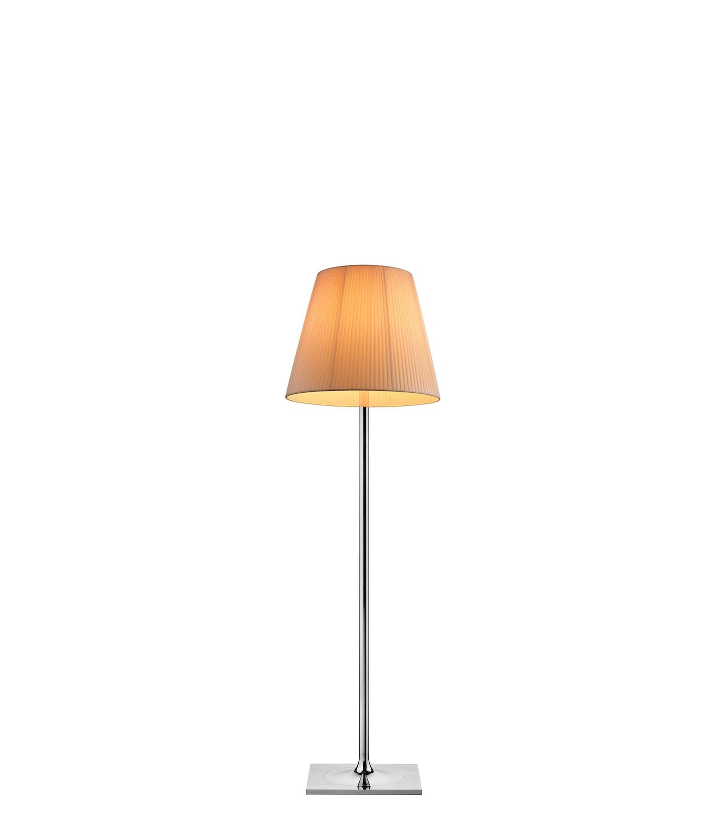 Chrome Prism Floor Lamp - LED Indoor Lighting 160cm