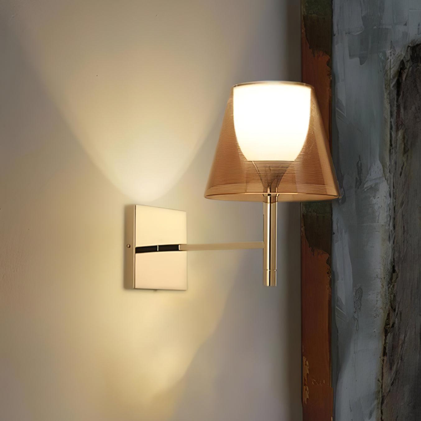 Chrome Prism Wall Lamp - Elegant LED Indoor Lighting