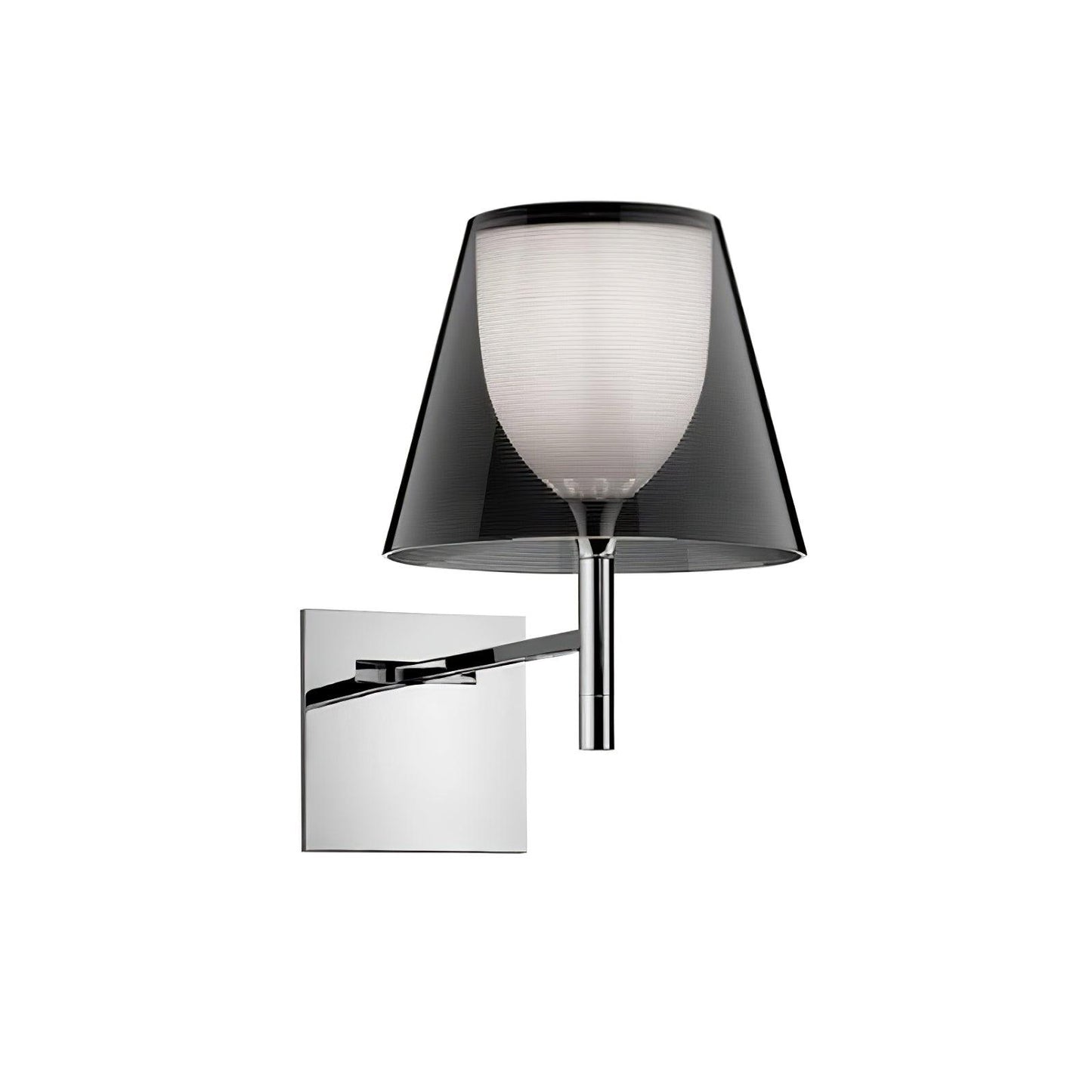 Chrome Prism Wall Lamp - Elegant LED Indoor Lighting