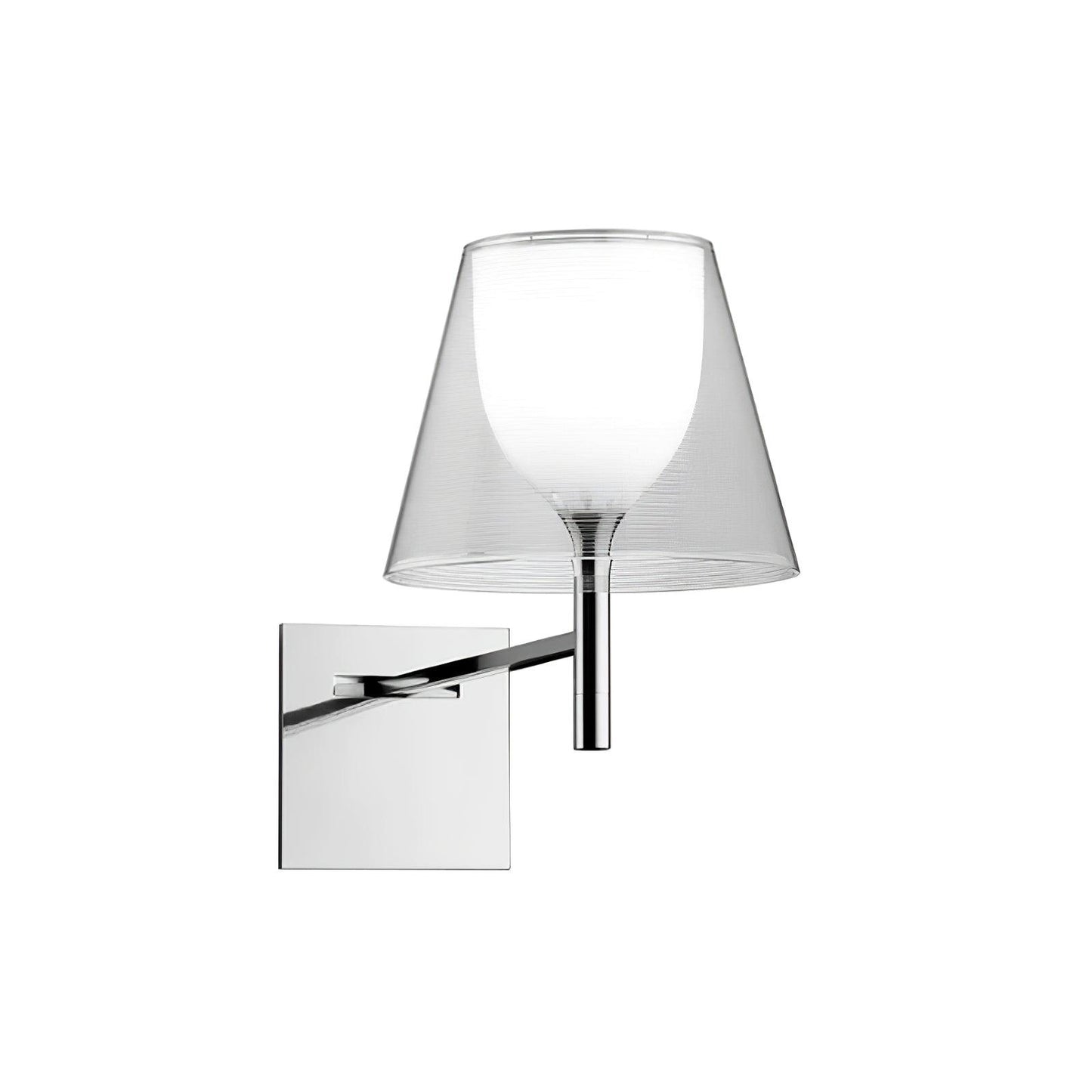 Chrome Prism Wall Lamp - Elegant LED Indoor Lighting