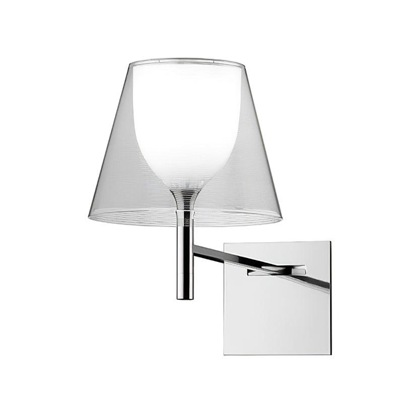 Chrome Prism Wall Lamp - Elegant LED Indoor Lighting