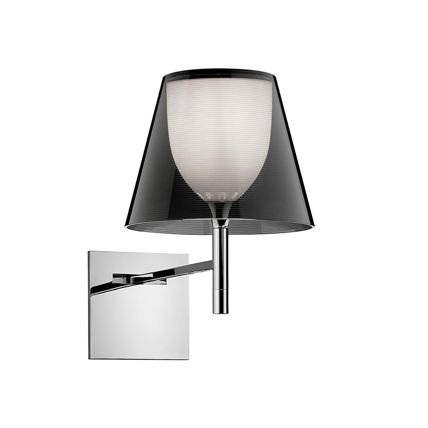 Chrome Prism Wall Lamp - Elegant LED Indoor Lighting