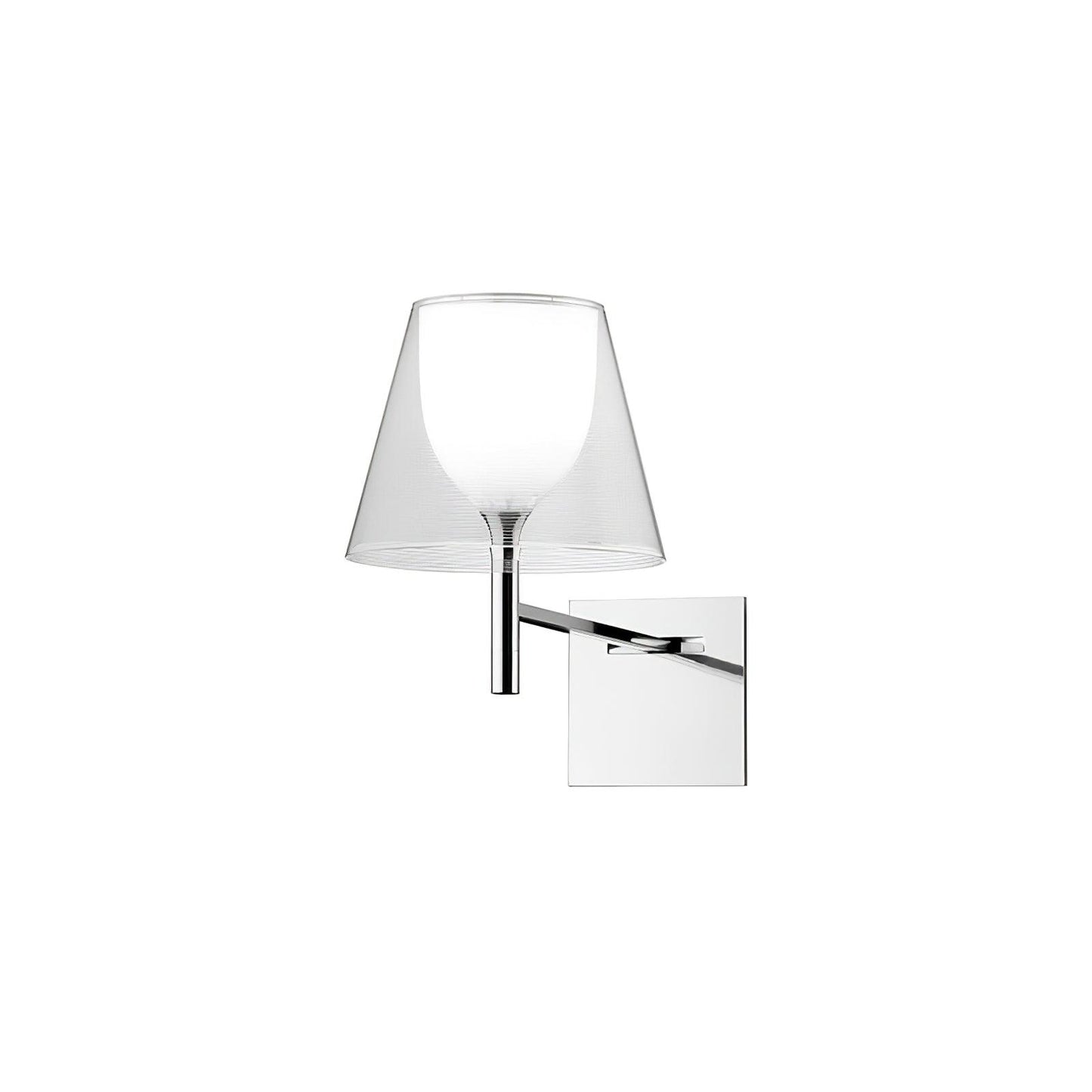Chrome Prism Wall Lamp - Elegant LED Indoor Lighting