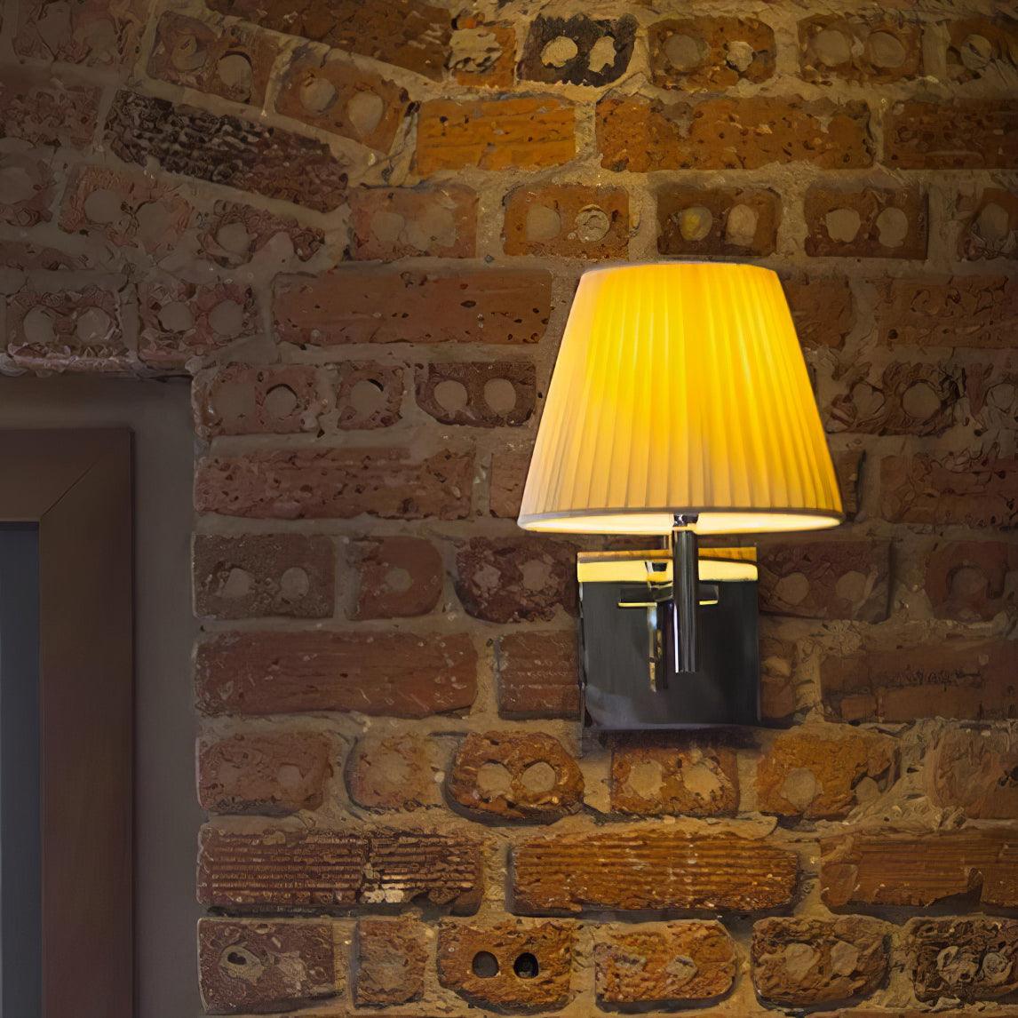 Chrome Prism Wall Lamp - Elegant LED Indoor Lighting