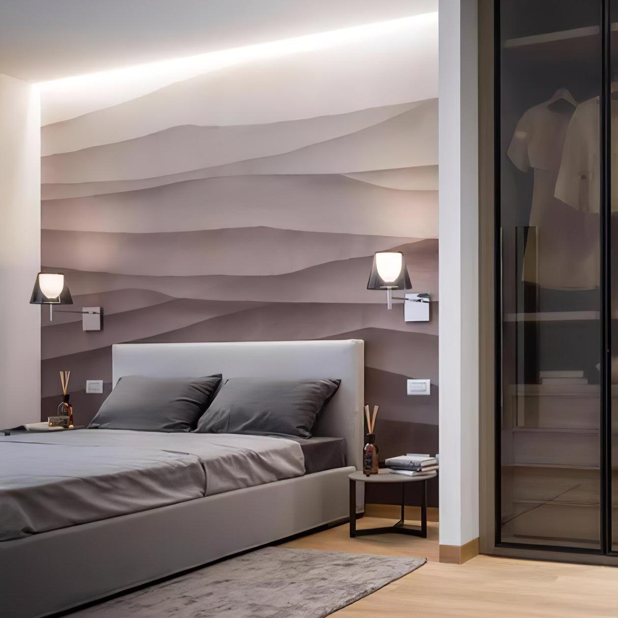 Chrome Prism Wall Lamp - Elegant LED Indoor Lighting