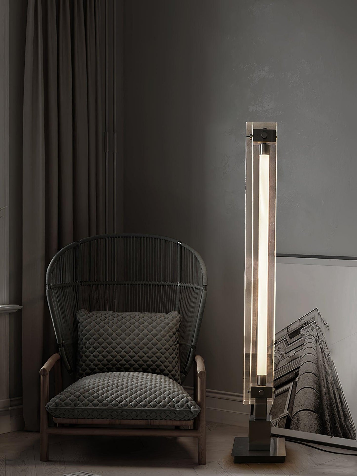 Lampadaire Floor Lamp - Modern LED Indoor Lighting Fixture