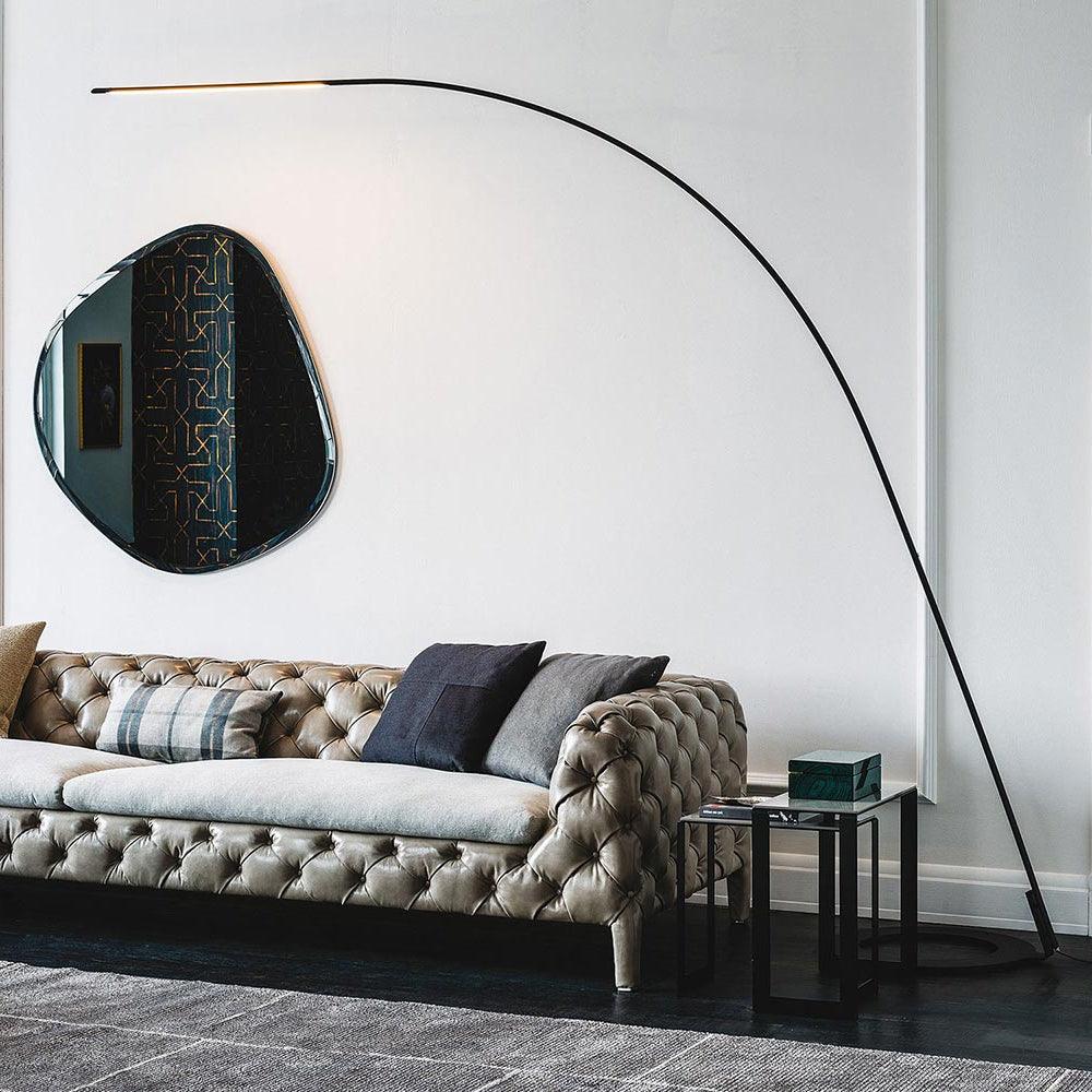 Lampo Floor Lamp - Modern LED Arc Light for Living Room