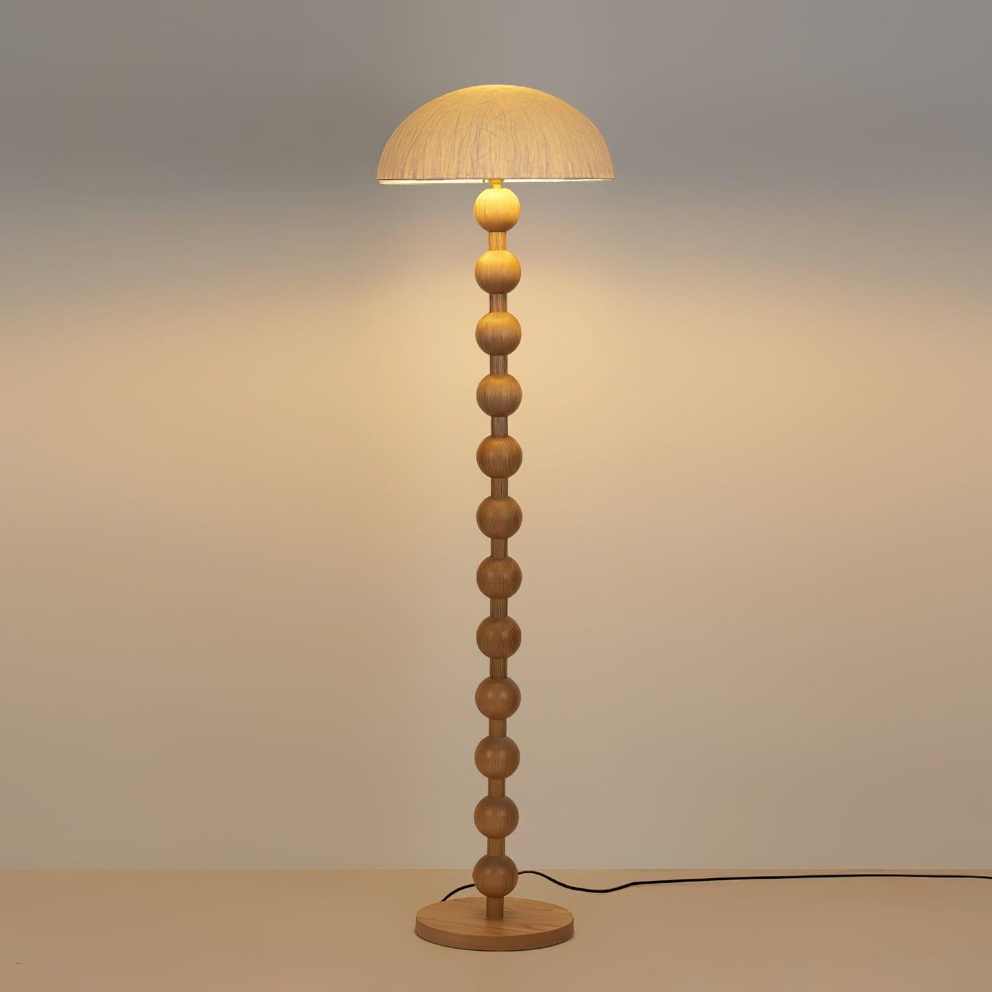 Lanvin Floor Lamp - LED Reading Light with White Shade