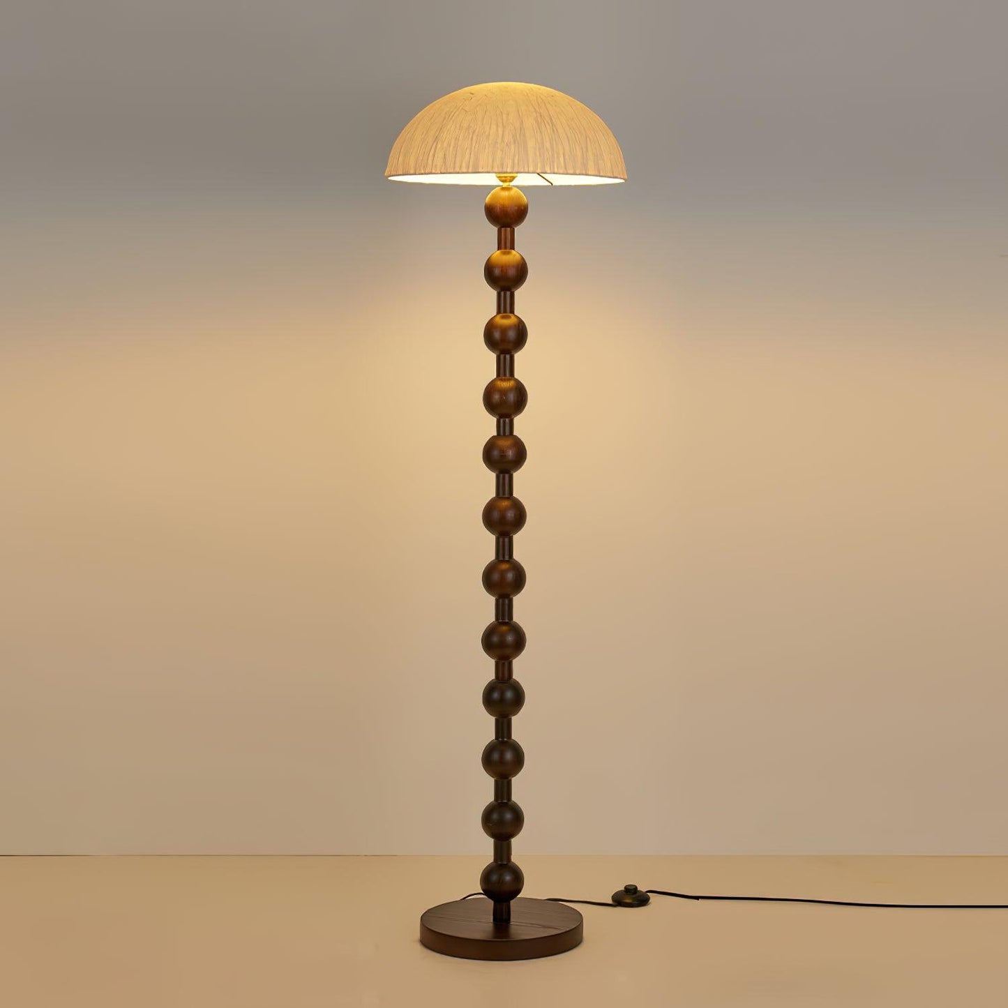 Lanvin Floor Lamp - LED Reading Light with White Shade