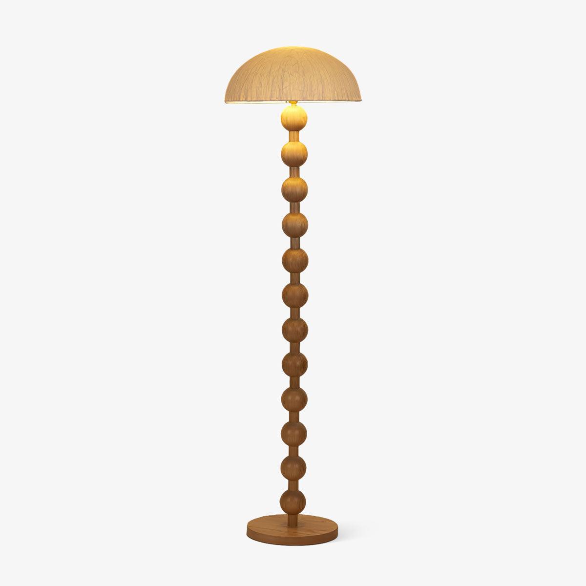 Lanvin Floor Lamp - LED Reading Light with White Shade
