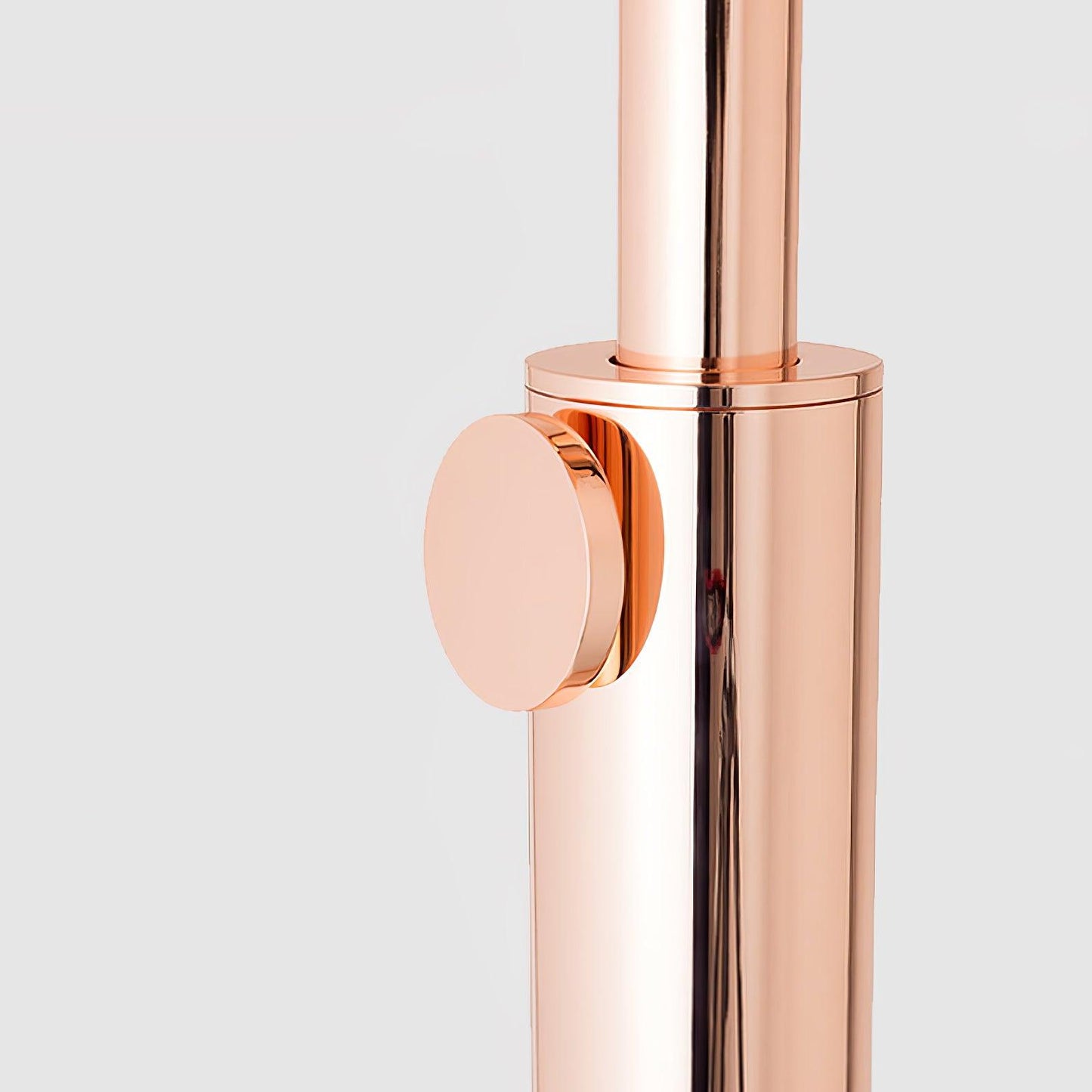 Lava Art Floor Lamp with LED, Dimmable, Copper Finish