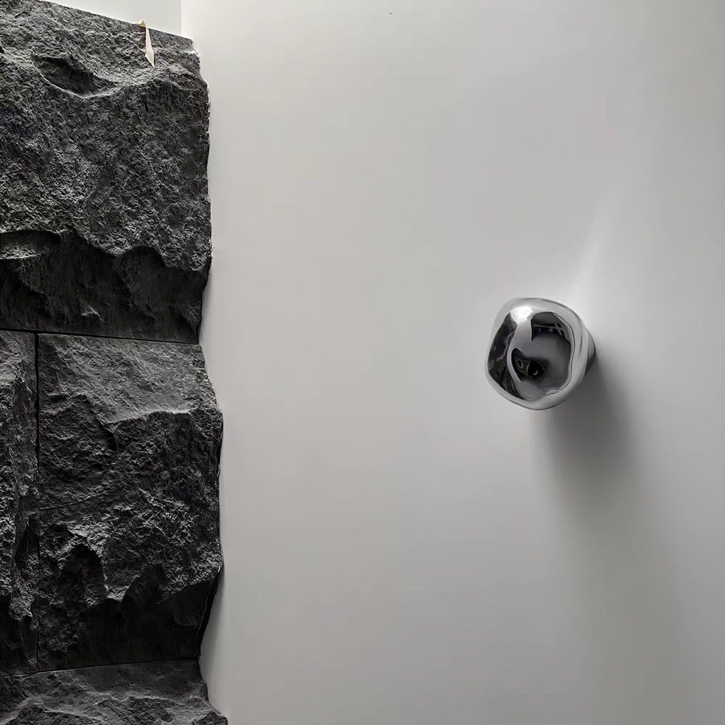 Lava Wall Lamp - LED Indoor Lighting - Chrome Finish