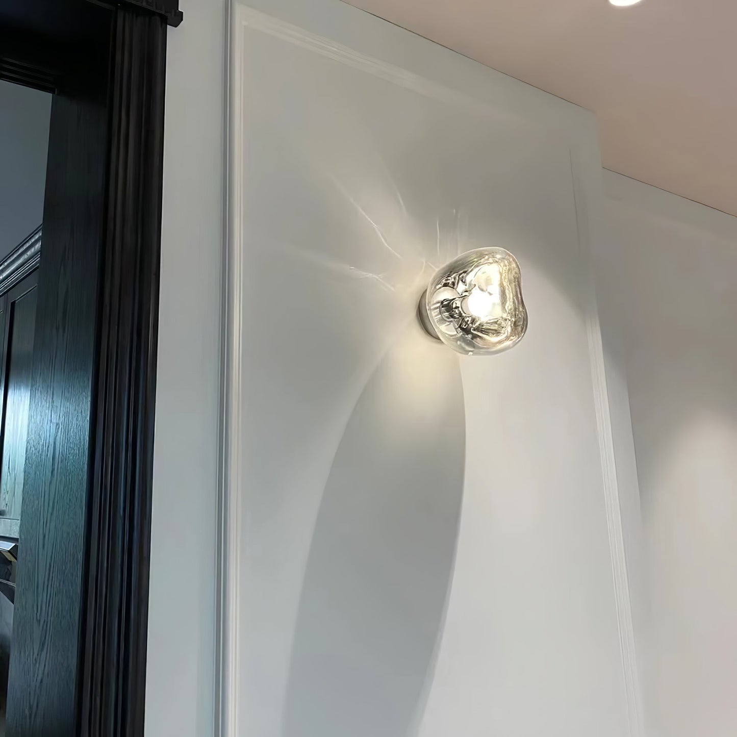 Lava Wall Lamp - LED Indoor Lighting - Chrome Finish