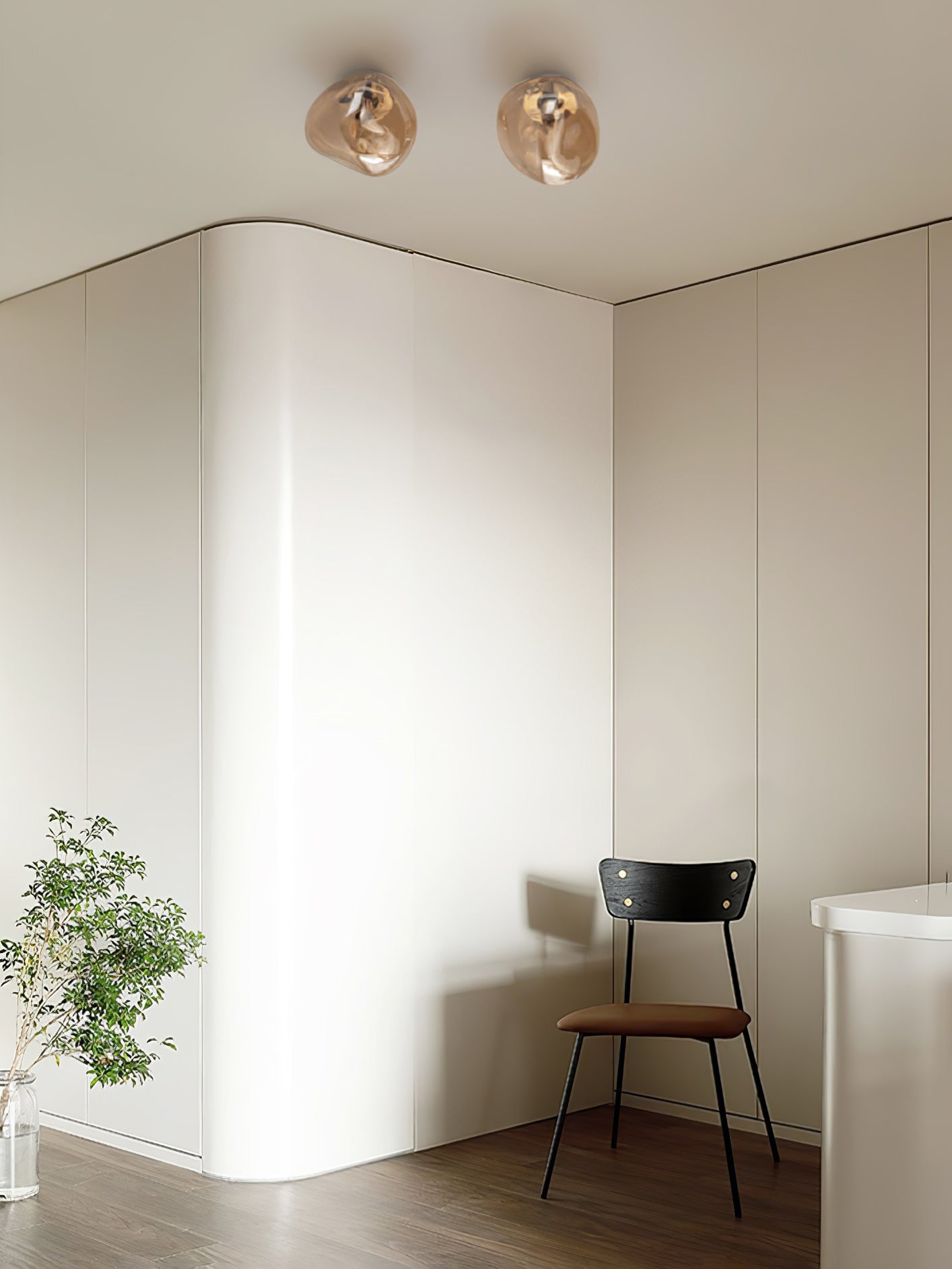 Lava Wall Lamp - LED Indoor Lighting - Chrome Finish