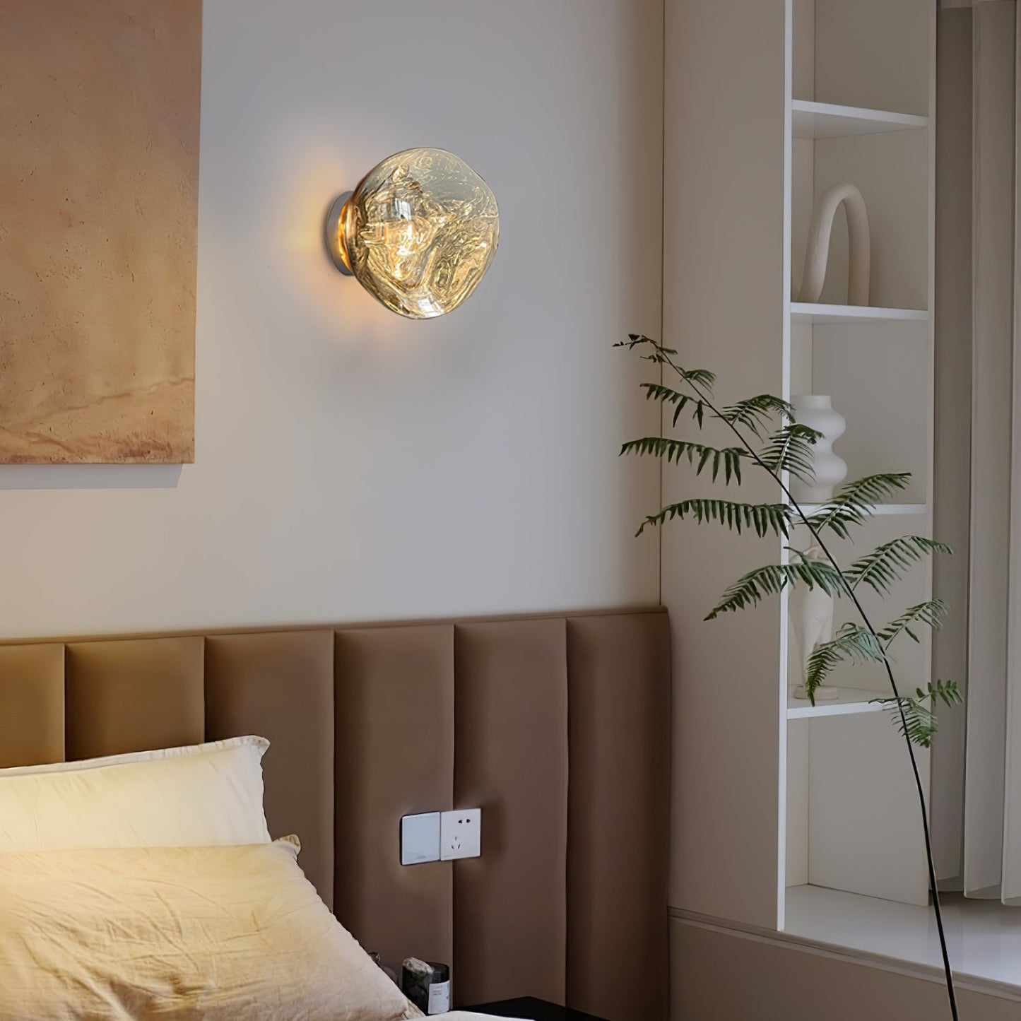Lava Wall Lamp - LED Indoor Lighting - Chrome Finish