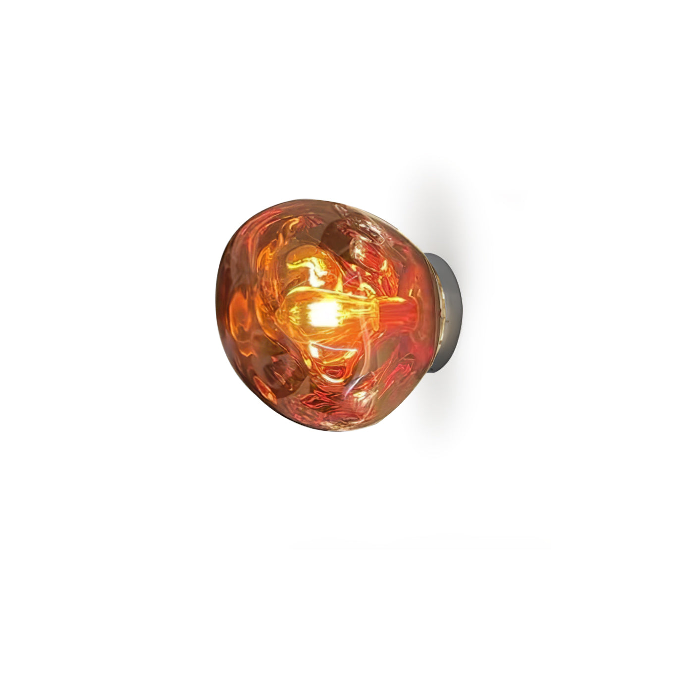 Lava Wall Lamp - LED Indoor Lighting - Chrome Finish
