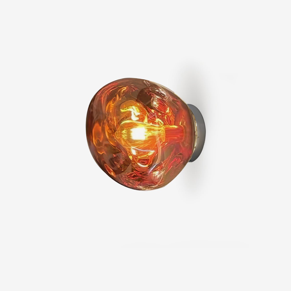 Lava Wall Lamp - LED Indoor Lighting - Chrome Finish
