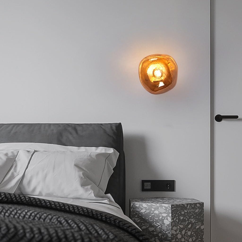 Lava Wall Lamp - LED Indoor Lighting - Chrome Finish
