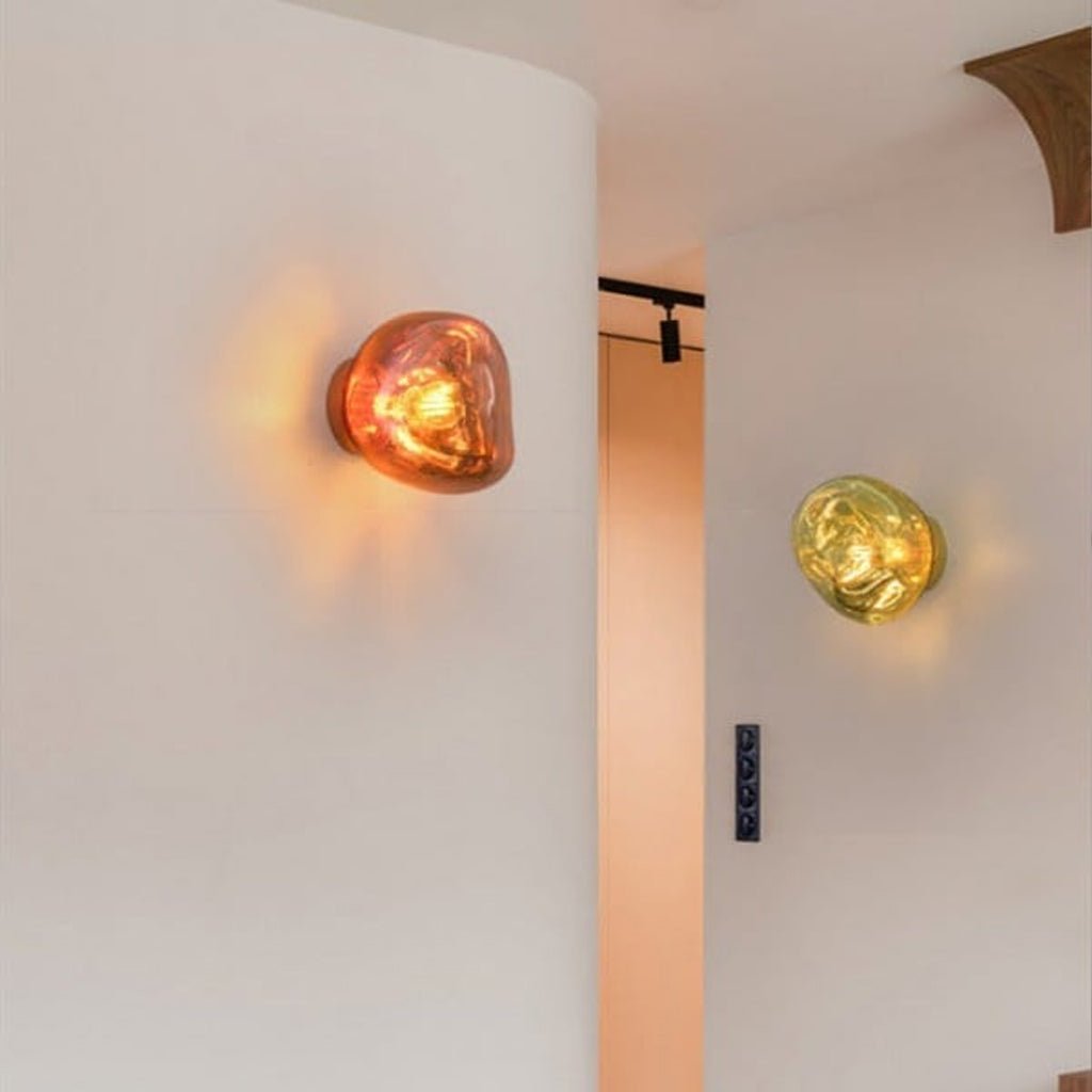Lava Wall Lamp - LED Indoor Lighting - Chrome Finish