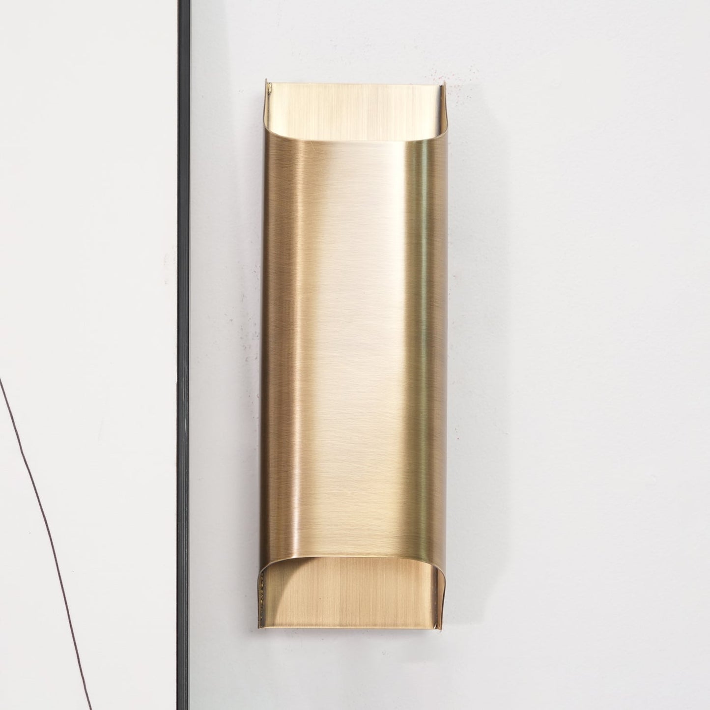 Leclerc Brass Wall Lamp LED Indoor Lighting Fixture Set of 2