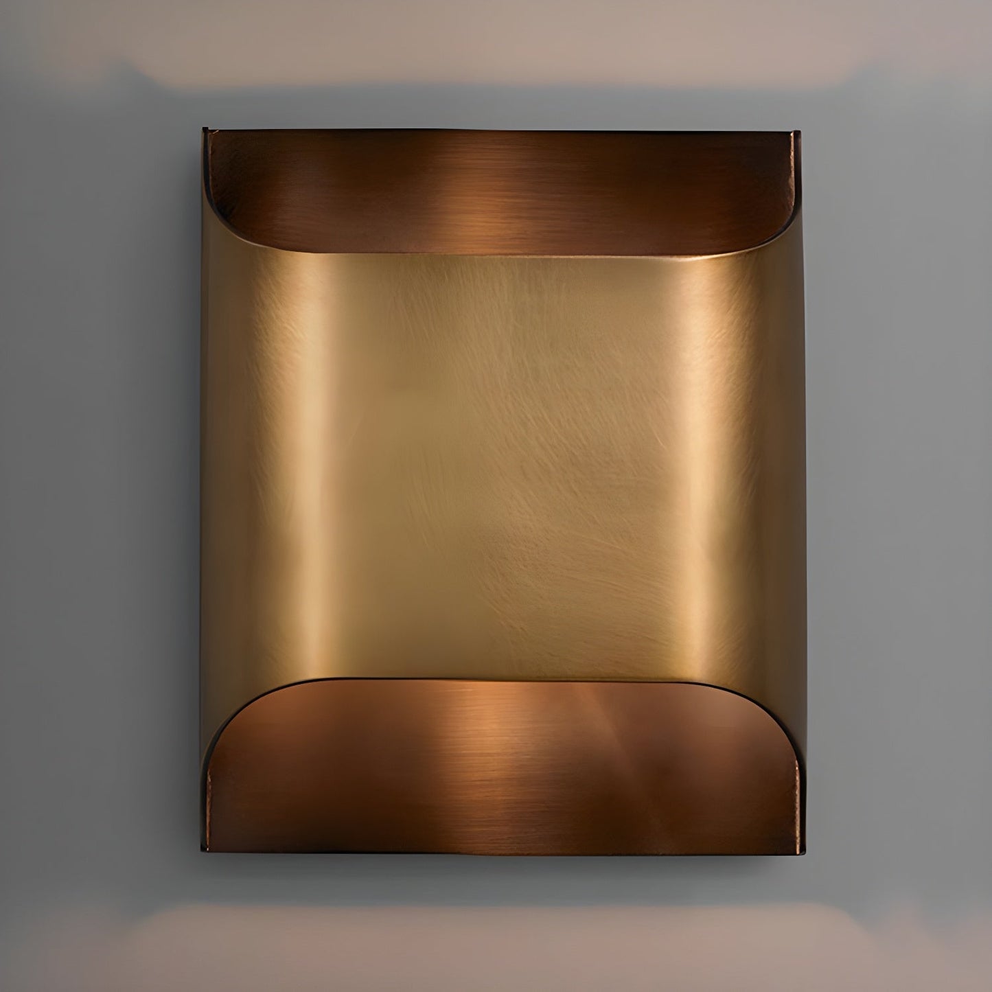 Leclerc Brass Wall Lamp LED Indoor Lighting Fixture Set of 2