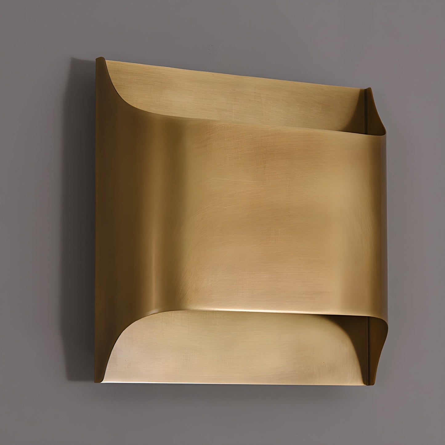 Leclerc Brass Wall Lamp LED Indoor Lighting Fixture Set of 2