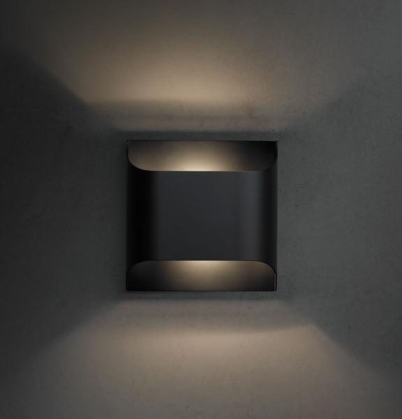 Leclerc Brass Wall Lamp LED Indoor Lighting Fixture Set of 2