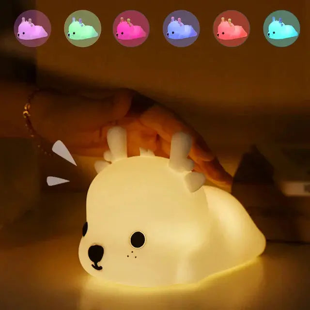 LED Night Light for Kids - Soft Glow, Eco-Friendly Design