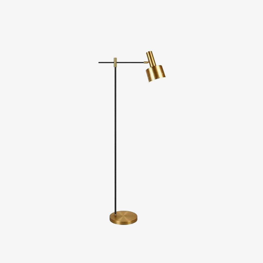 Lento Floor Lamp with Gold Finish LED Light for Home