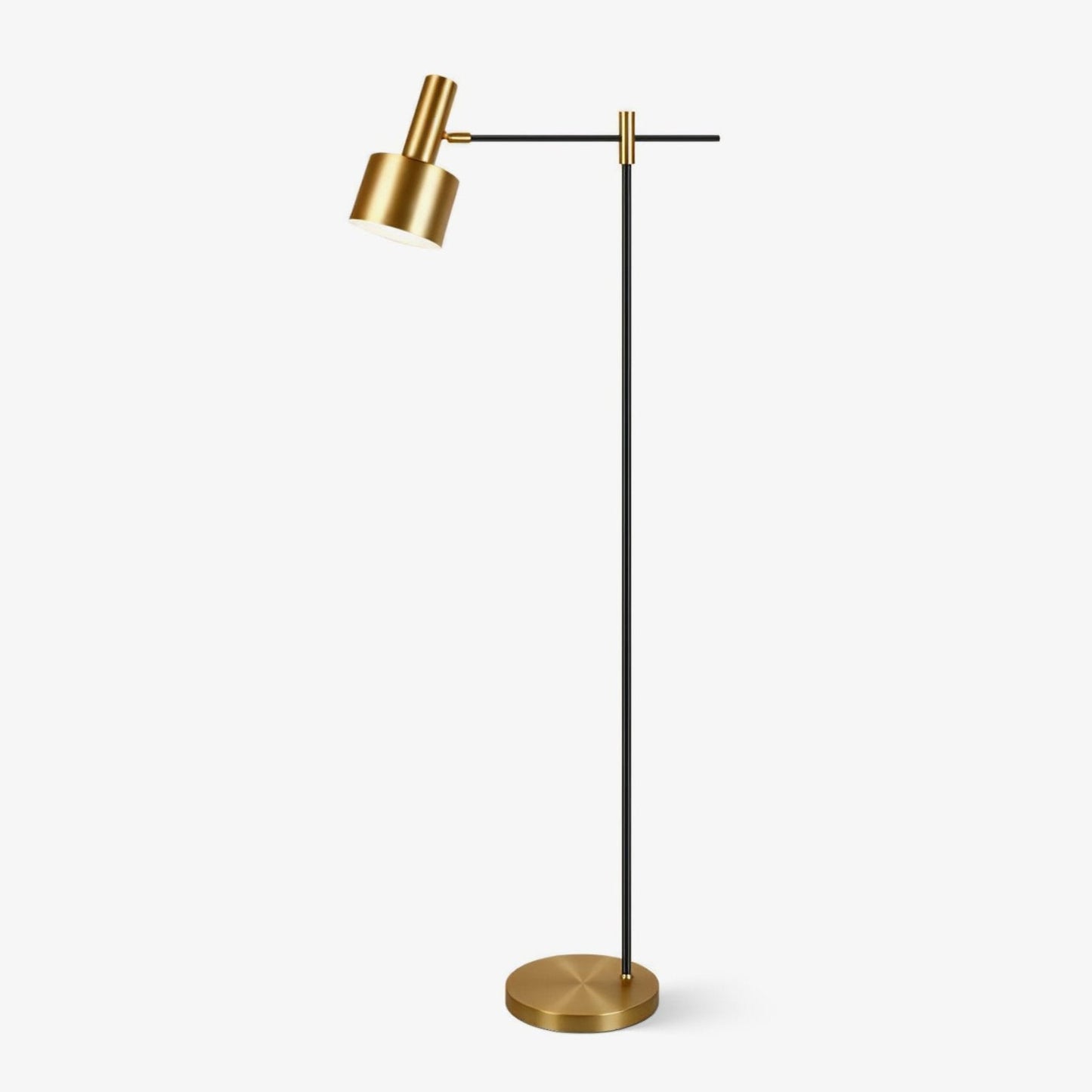 Lento Floor Lamp with Gold Finish LED Light for Home