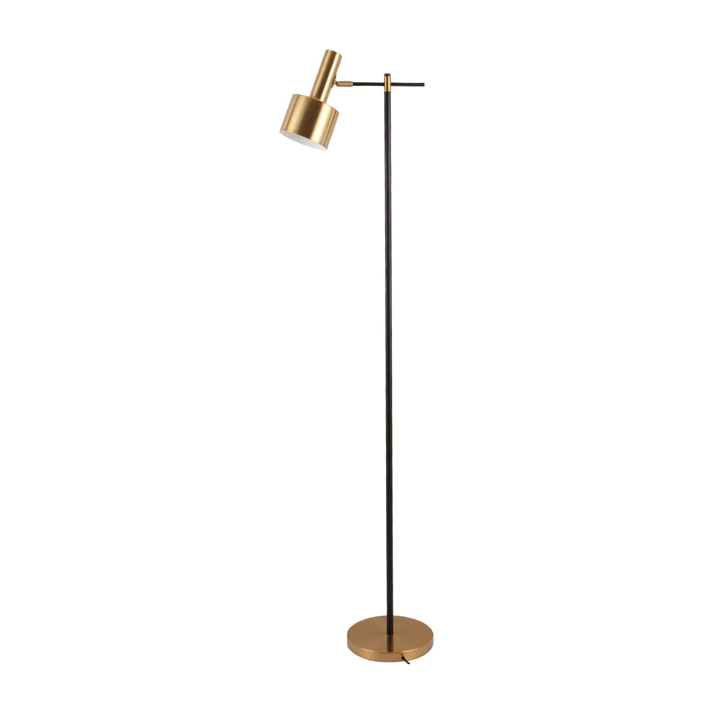 Lento Floor Lamp with Gold Finish LED Light for Home