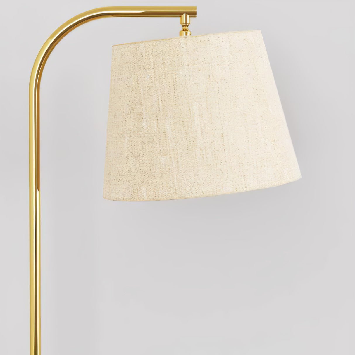 Lilah Floor Lamp with End Table and Storage Shelf