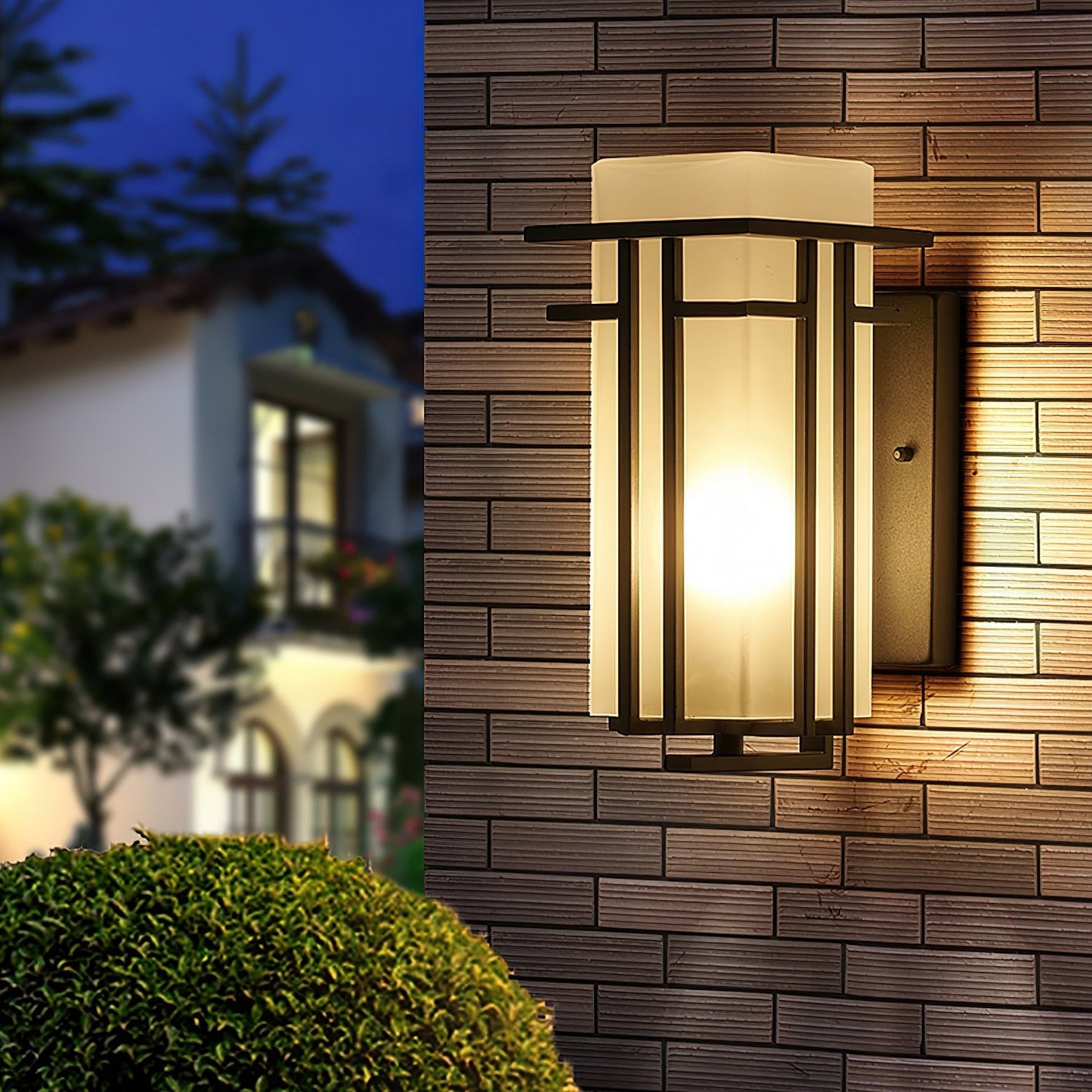 Linden Outdoor Wall Lamp - Waterproof LED Iron Light