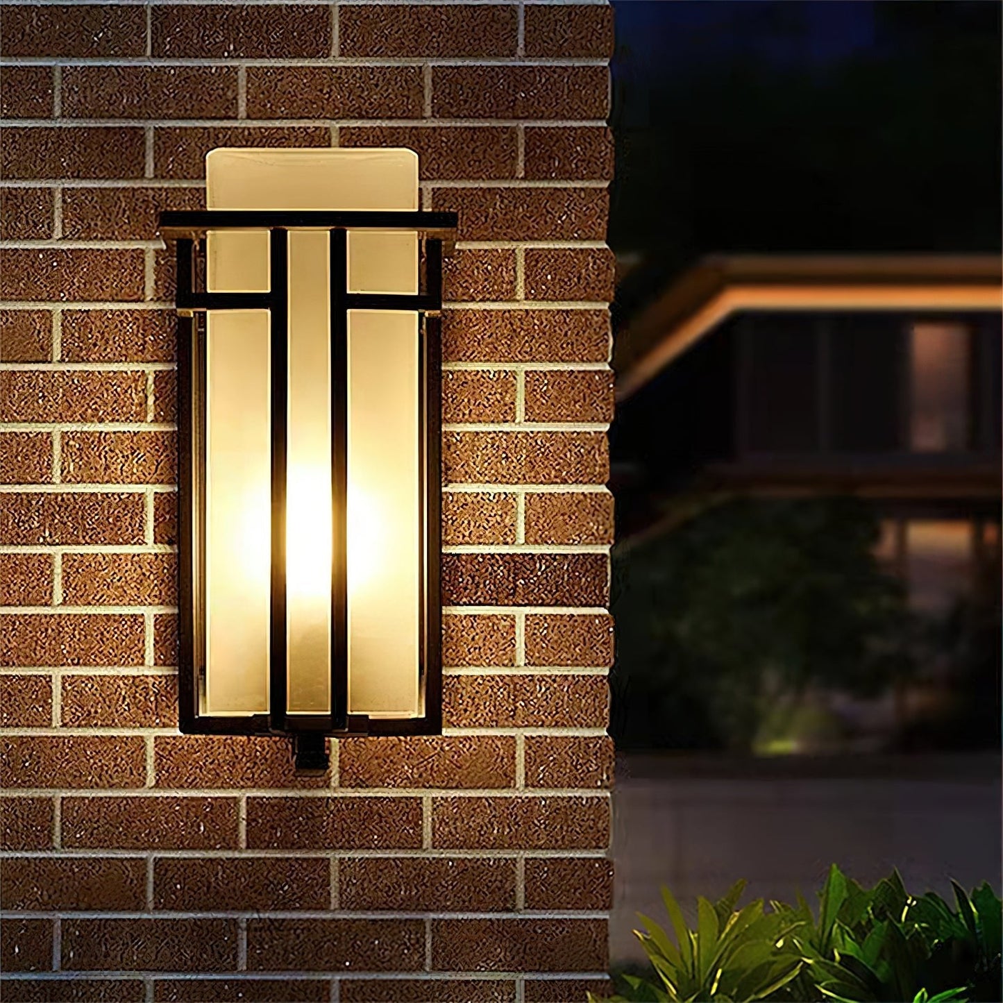 Linden Outdoor Wall Lamp - Waterproof LED Iron Light