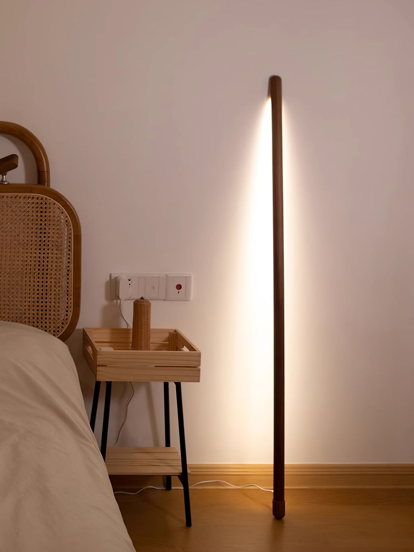 Line Assist Ambience Floor Lamp with Dimmable LED Light