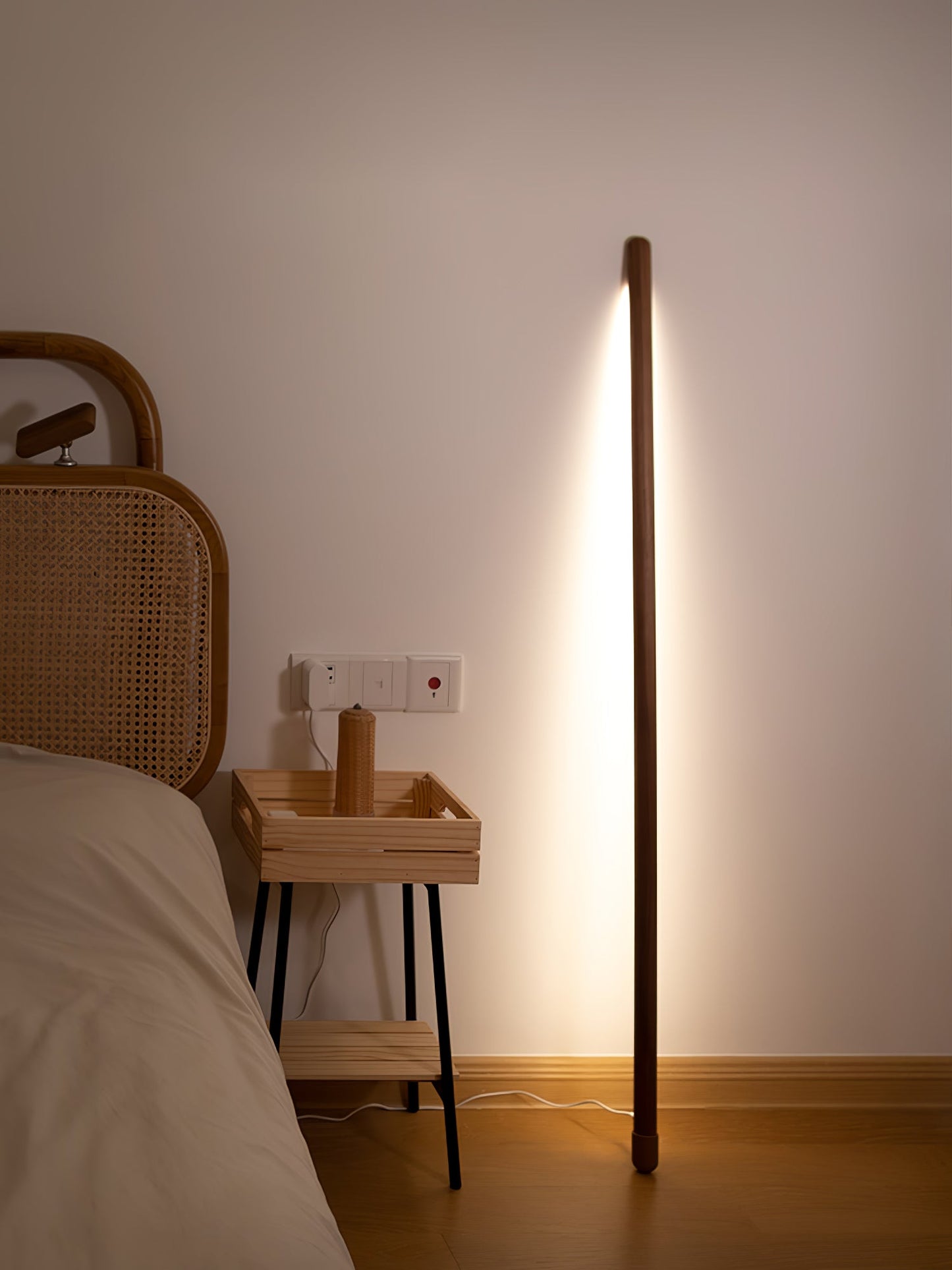 Line Assist Ambience Floor Lamp with Dimmable LED Light