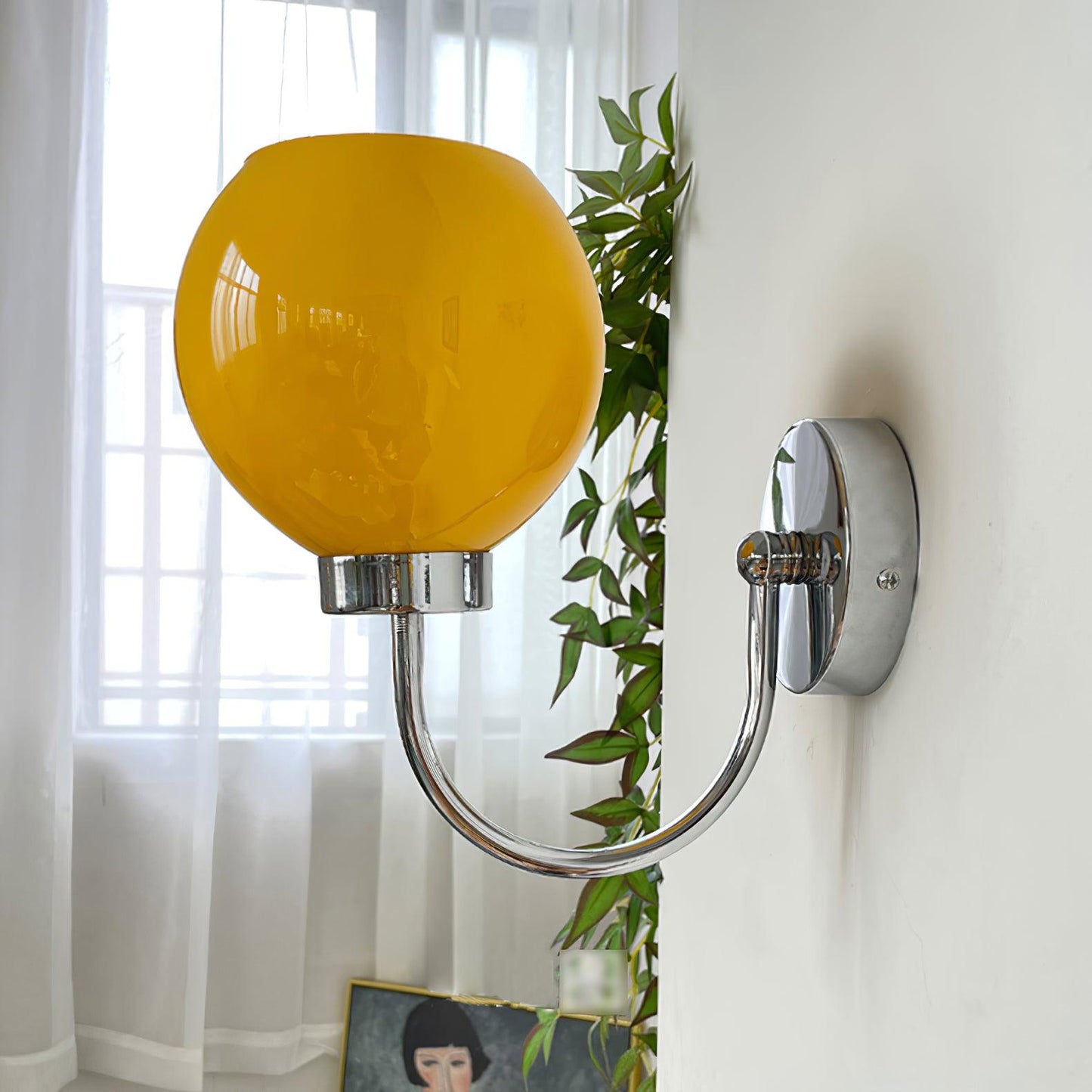 Loa Wall Lamp Sputnik Style LED Indoor Lighting Silver