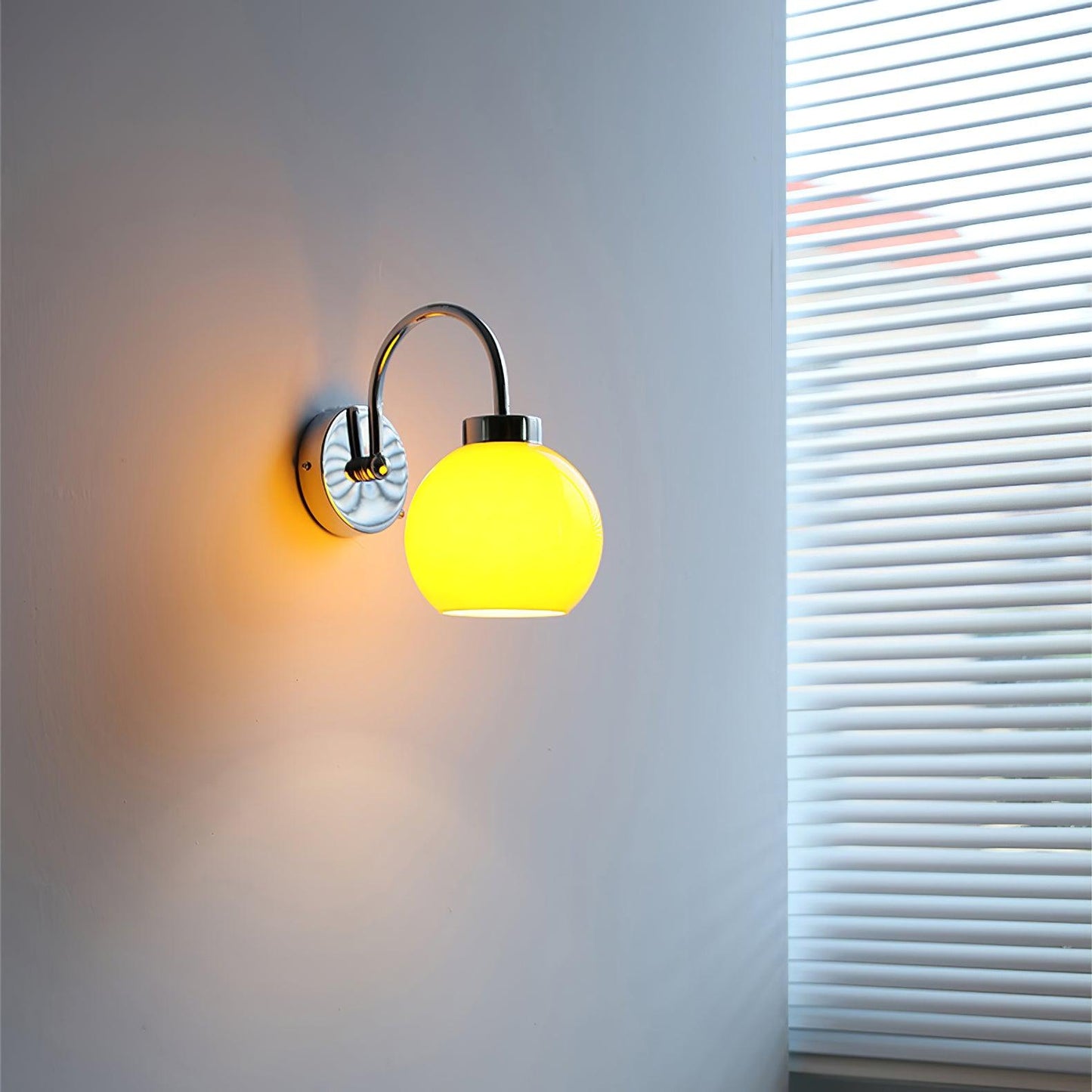 Loa Wall Lamp Sputnik Style LED Indoor Lighting Silver