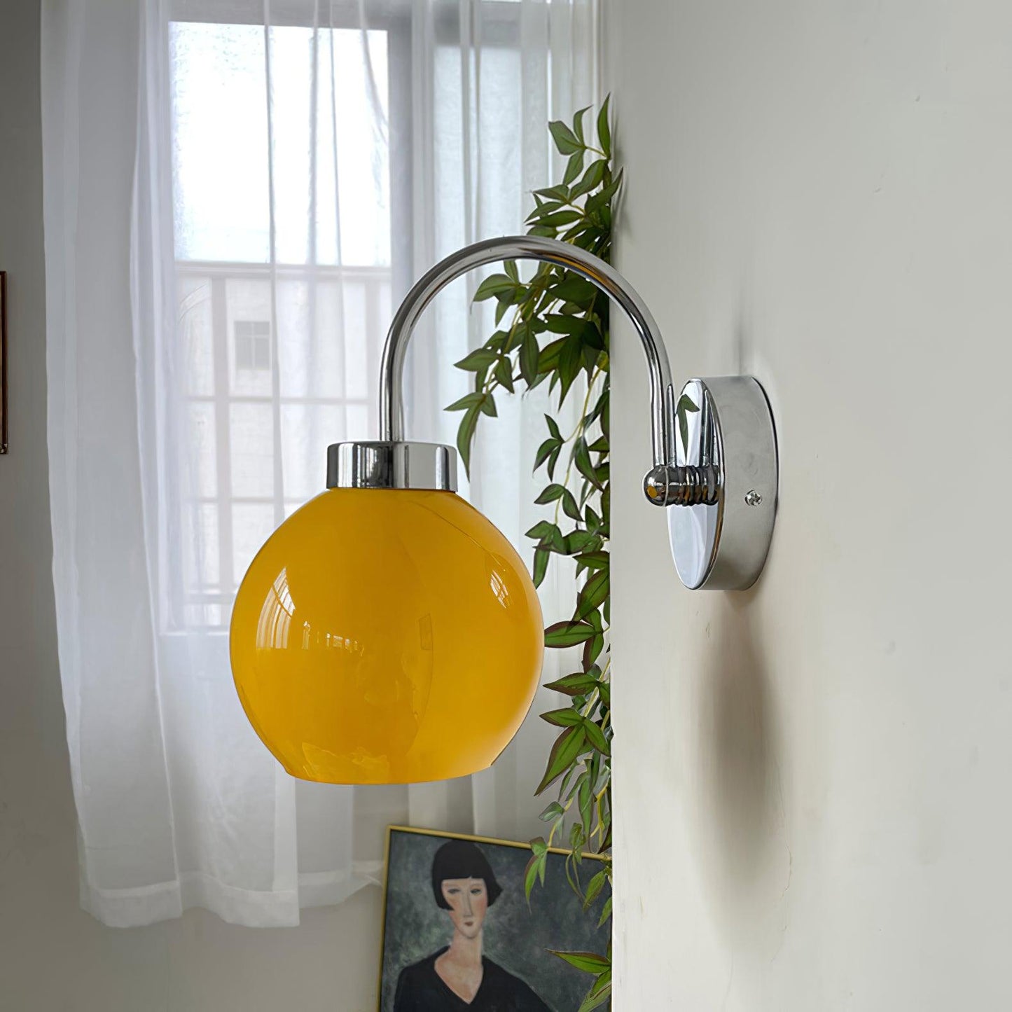 Loa Wall Lamp Sputnik Style LED Indoor Lighting Silver