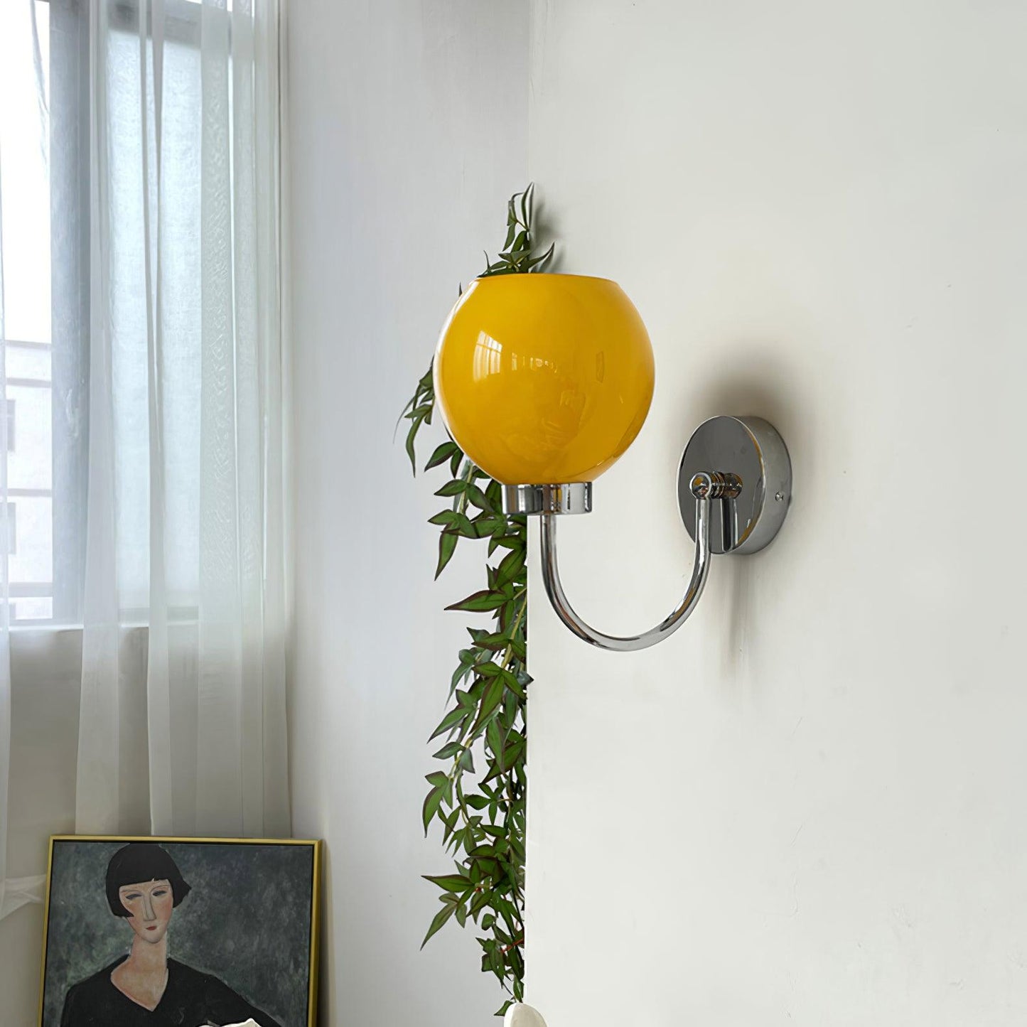Loa Wall Lamp Sputnik Style LED Indoor Lighting Silver