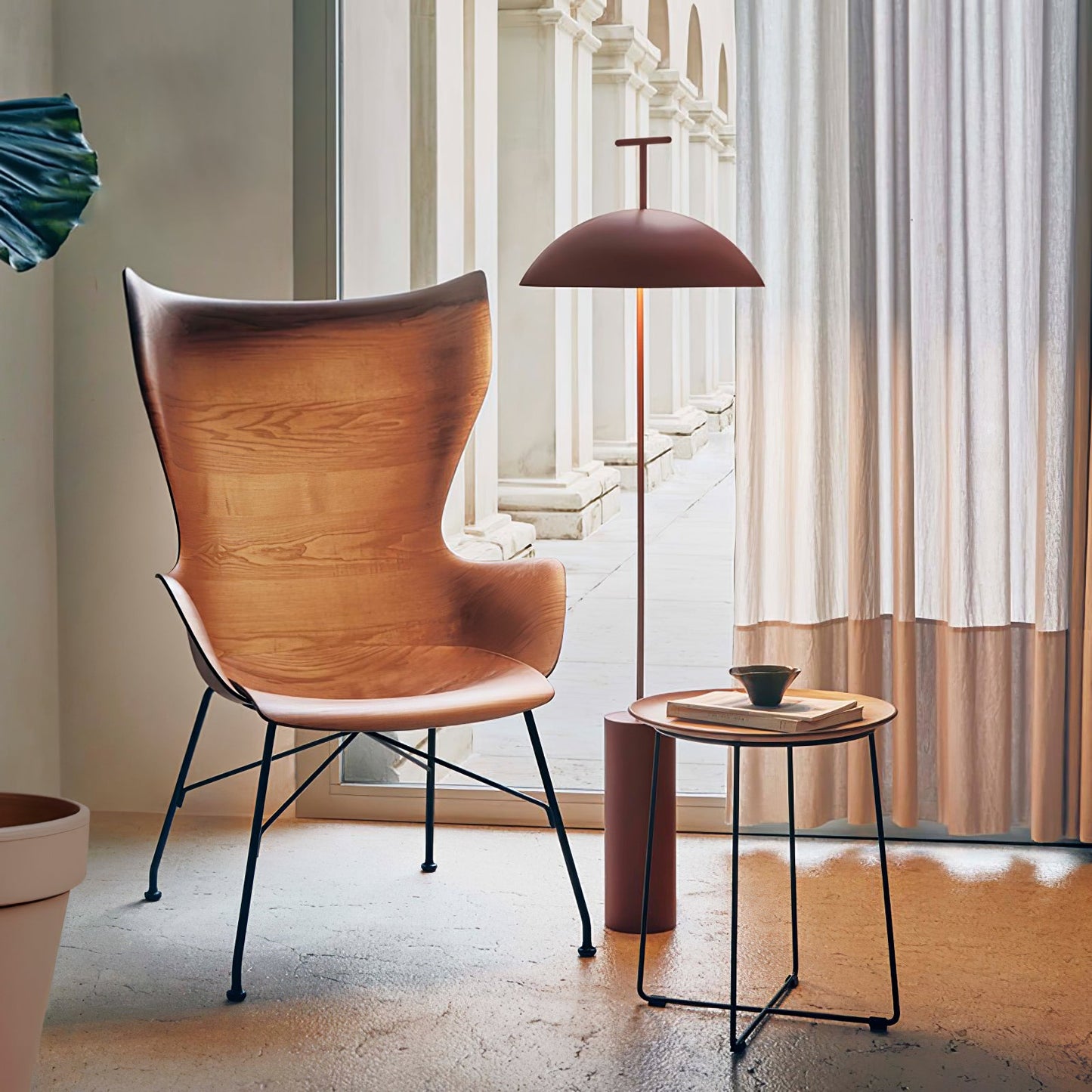 Monolith Dome Floor Lamp LED Indoor Light - Modern Design