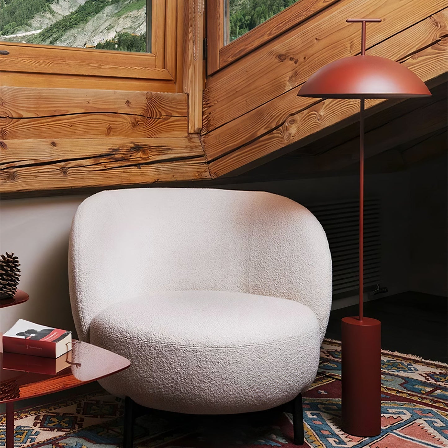 Monolith Dome Floor Lamp LED Indoor Light - Modern Design