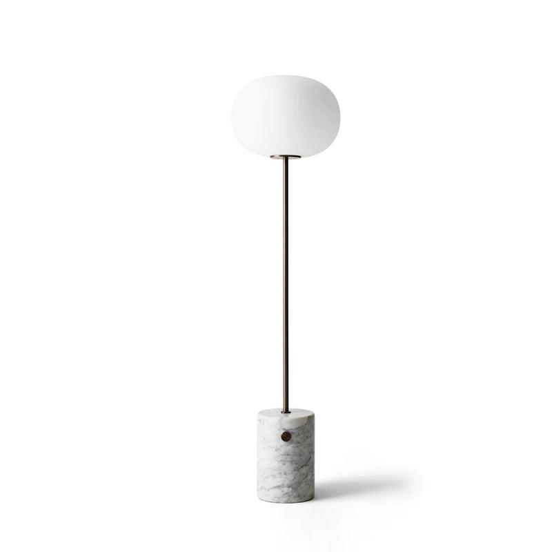 Jwda Floor Lamp with Marble Base and LED Light, Indoor