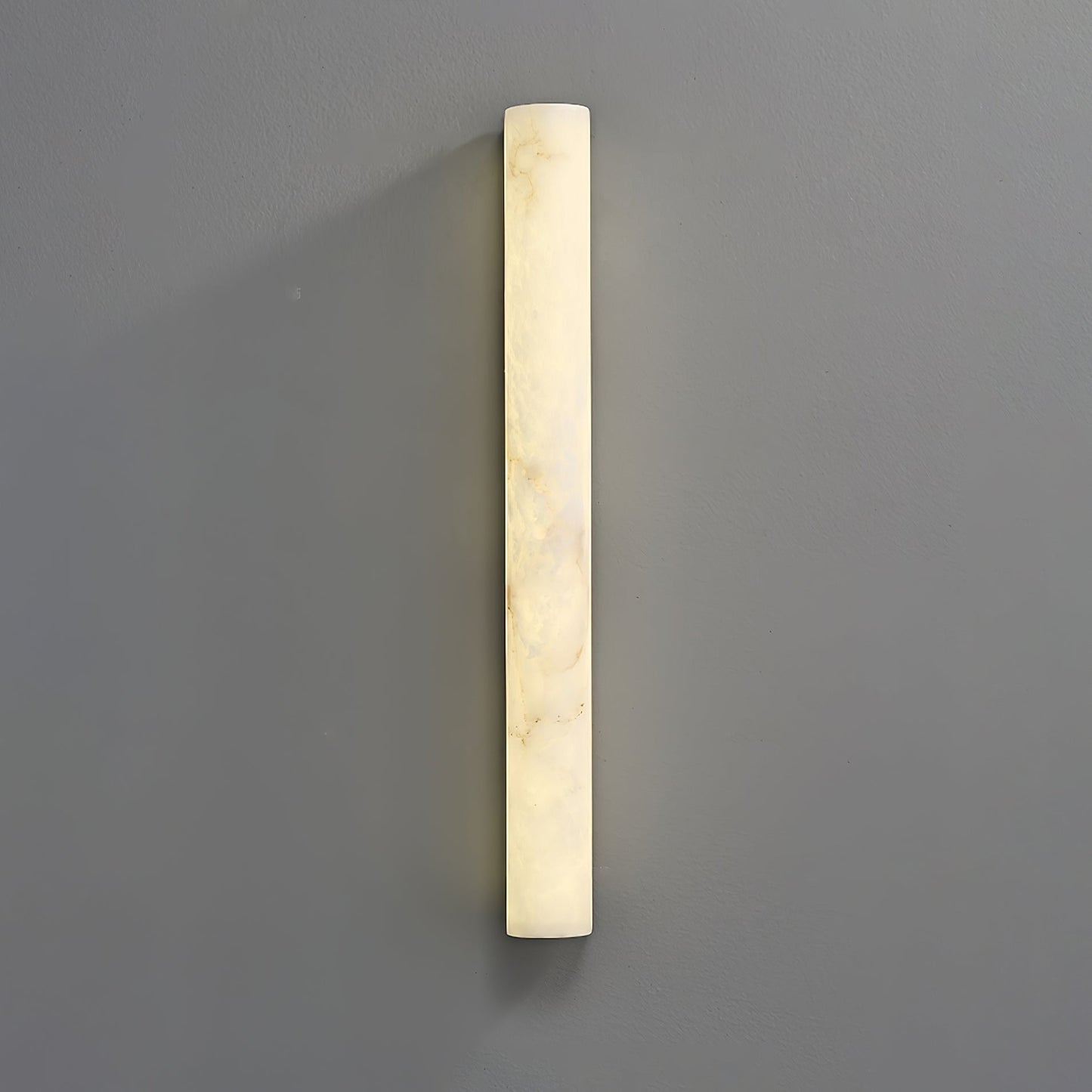 Luminara Alabaster Wall Sconce with Integrated LED Light