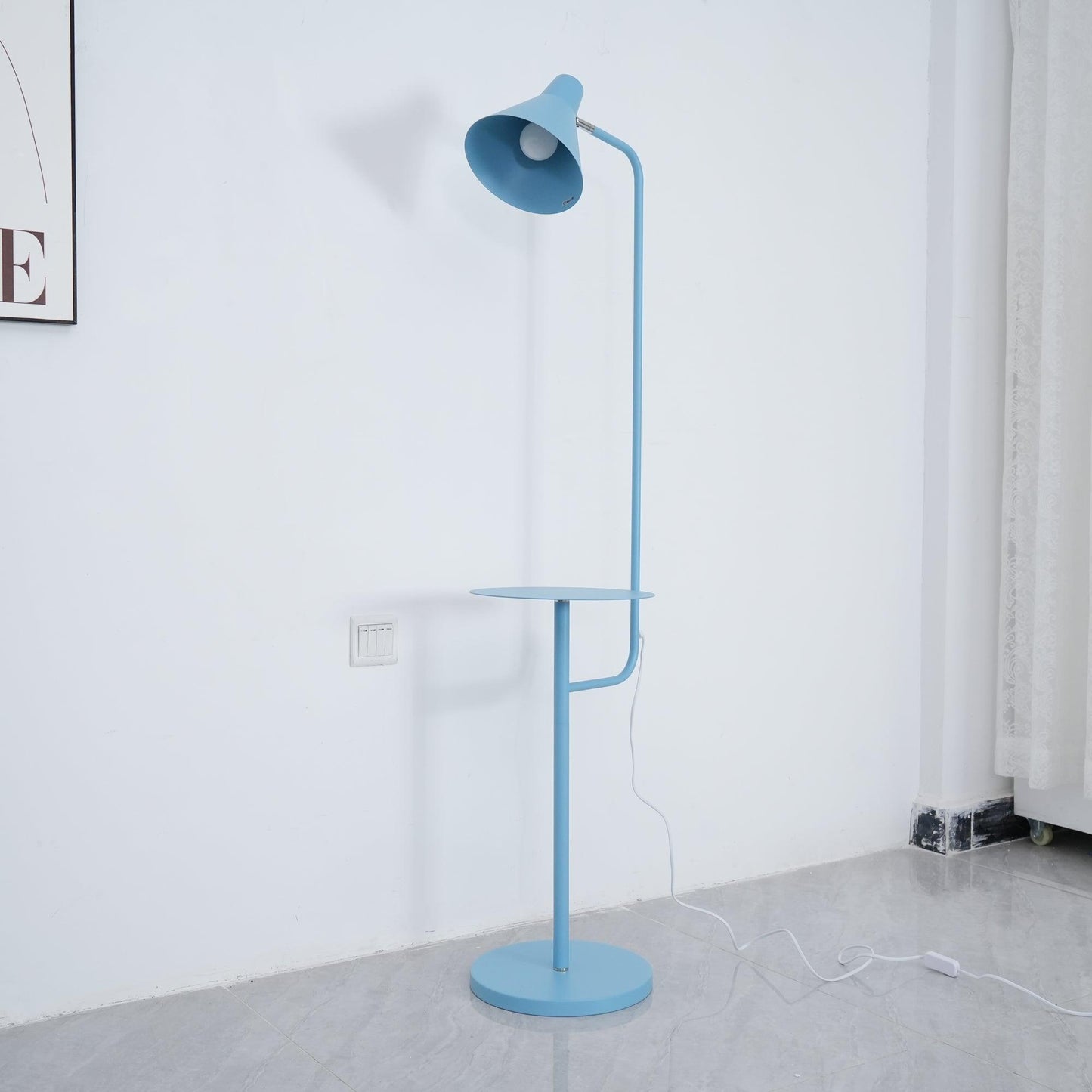 Macaroon Floor Lamp with Tray - LED Indoor Lighting