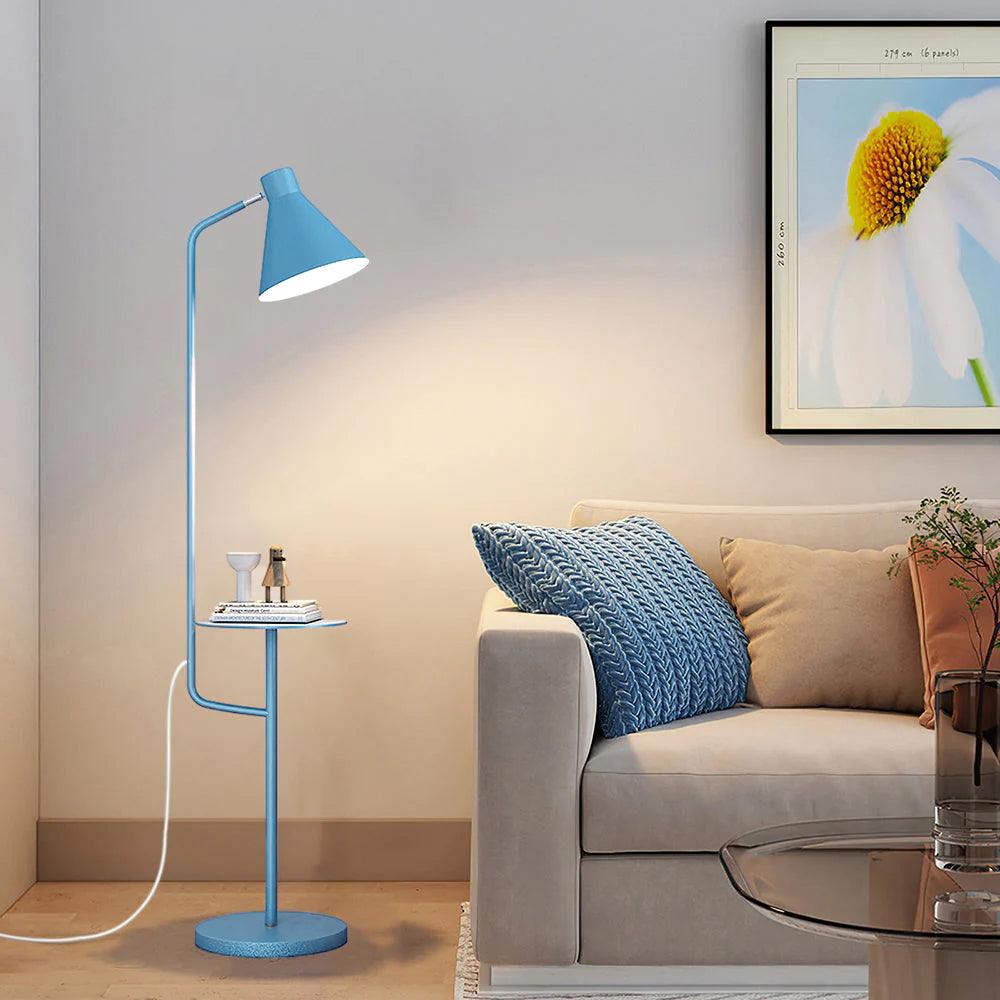 Macaroon Floor Lamp with Tray - LED Indoor Lighting
