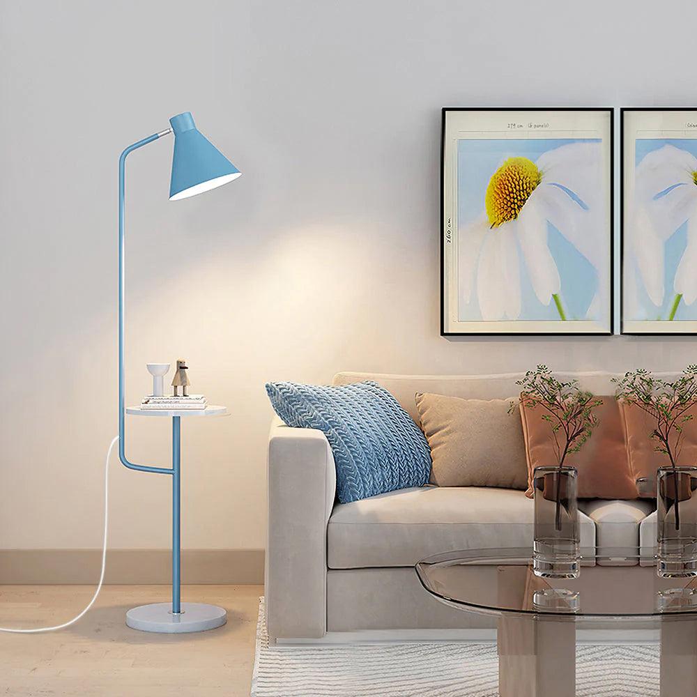Macaroon Floor Lamp with Tray - LED Indoor Lighting