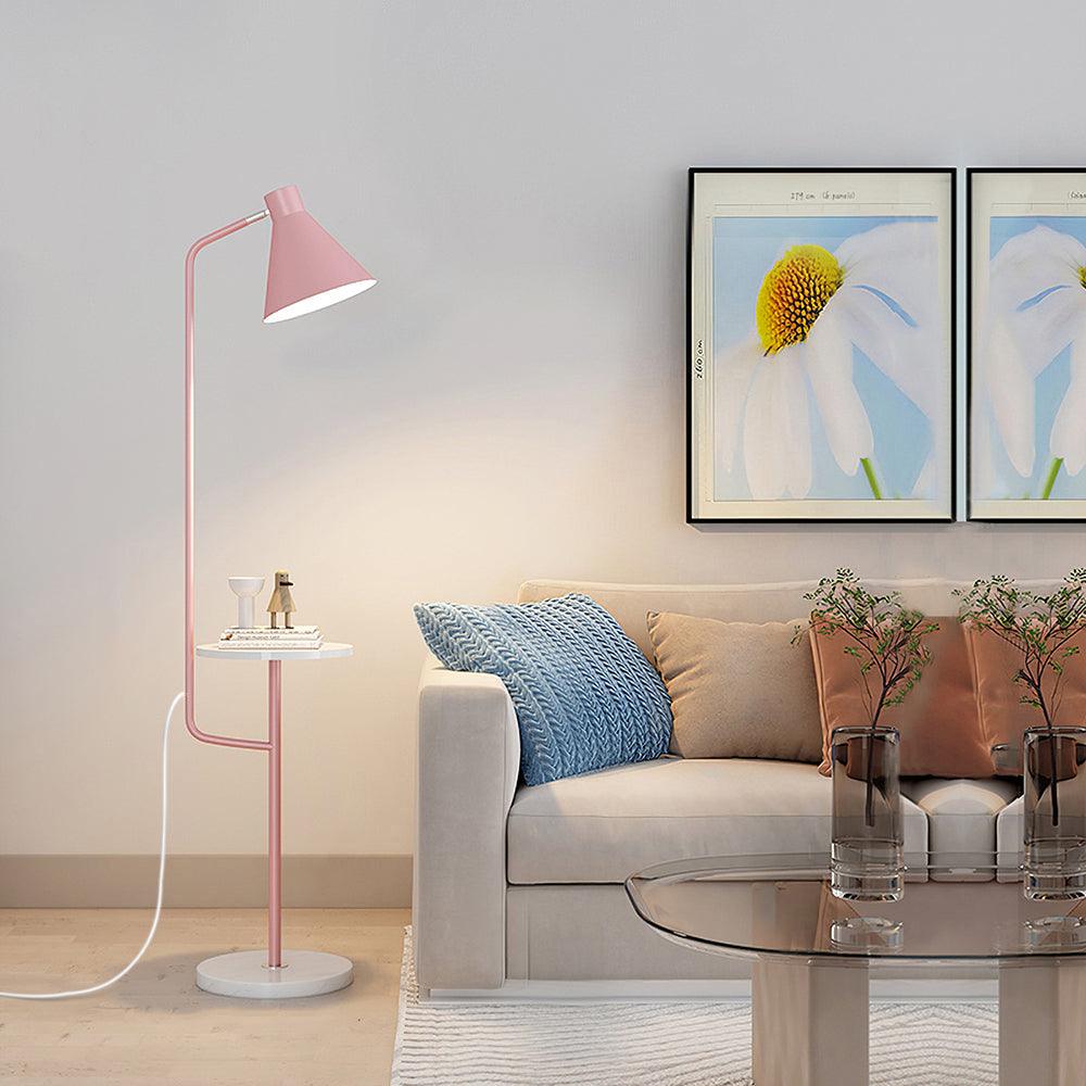 Macaroon Floor Lamp with Tray - LED Indoor Lighting